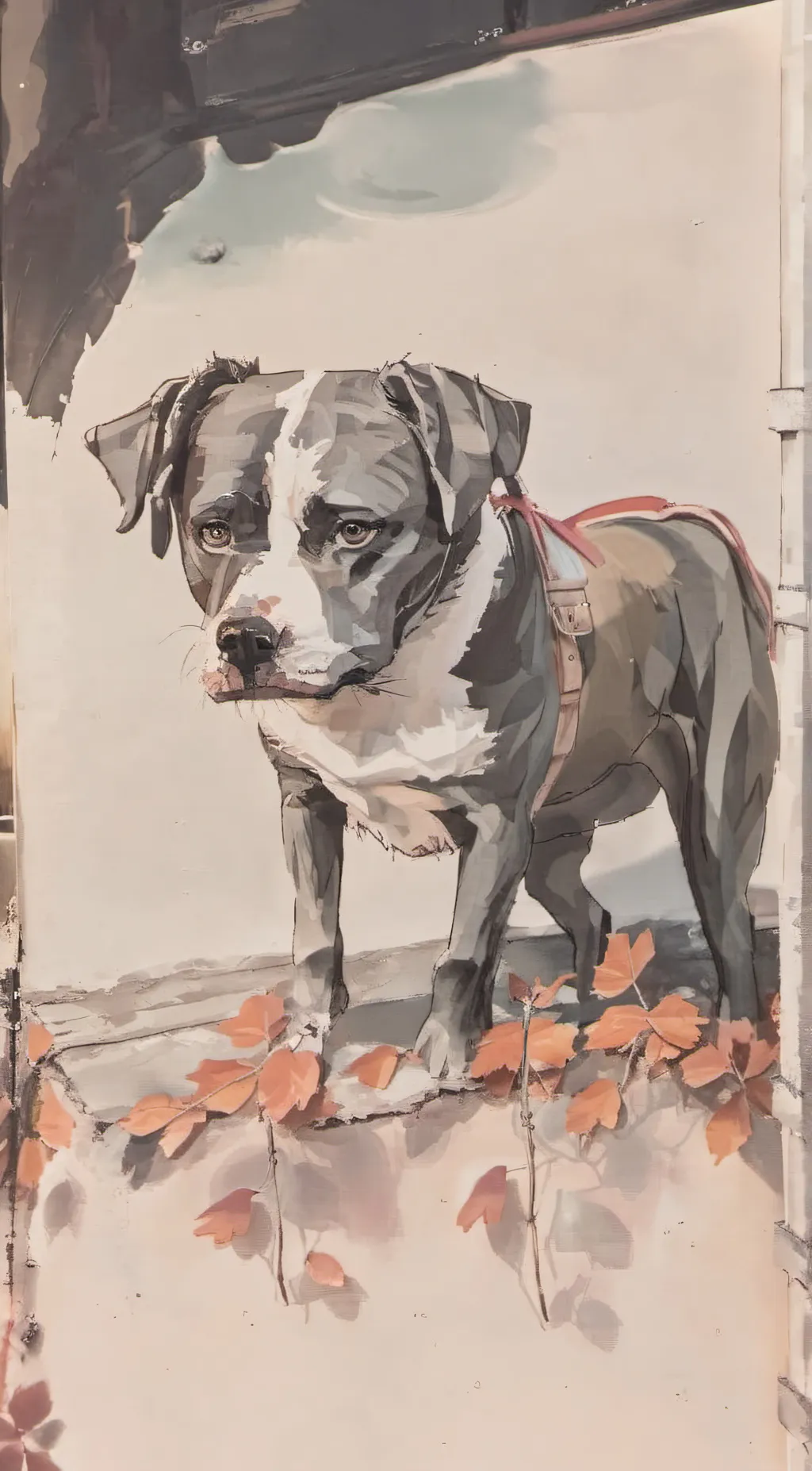 ai character: Dog background