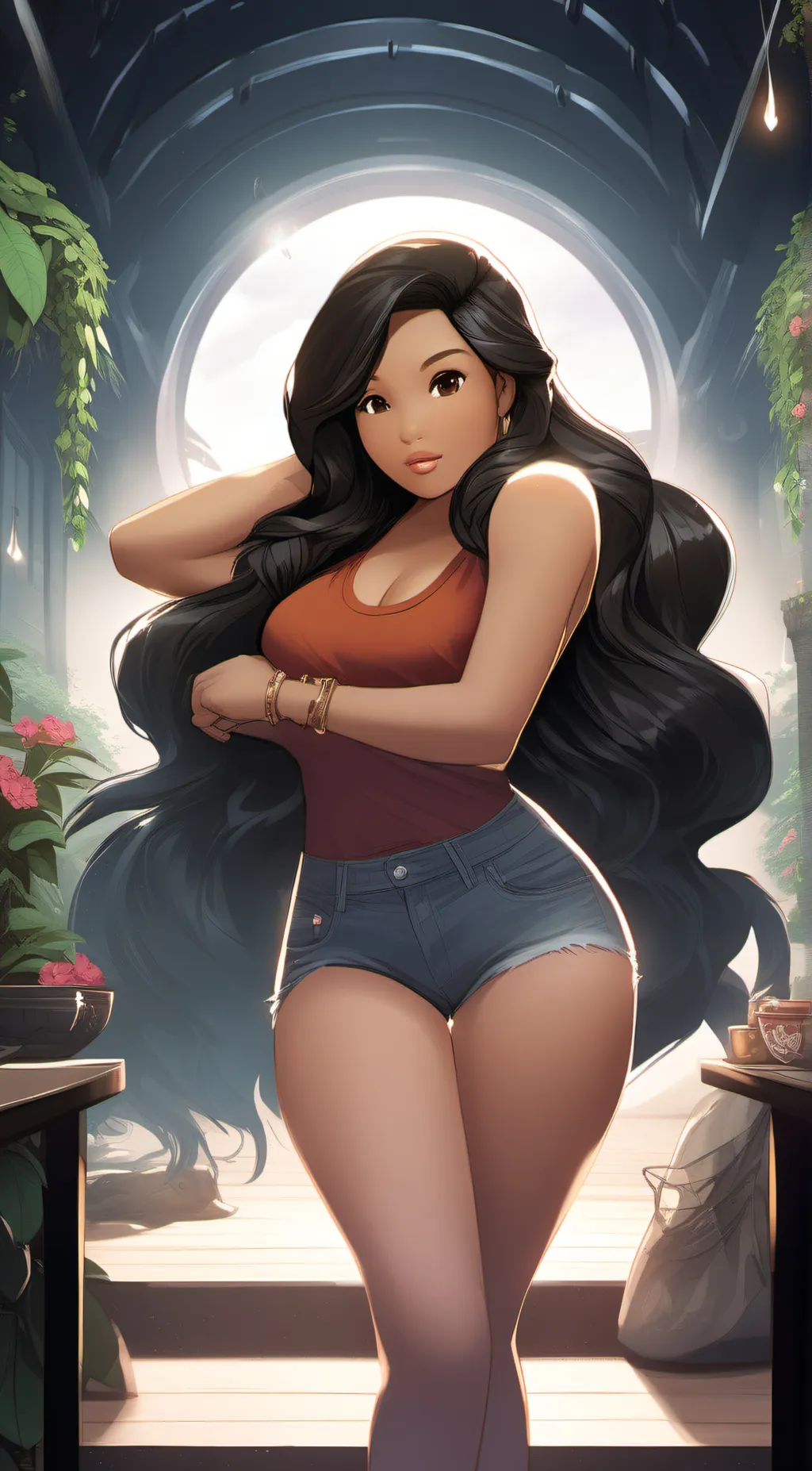 ai character: Lexi  background