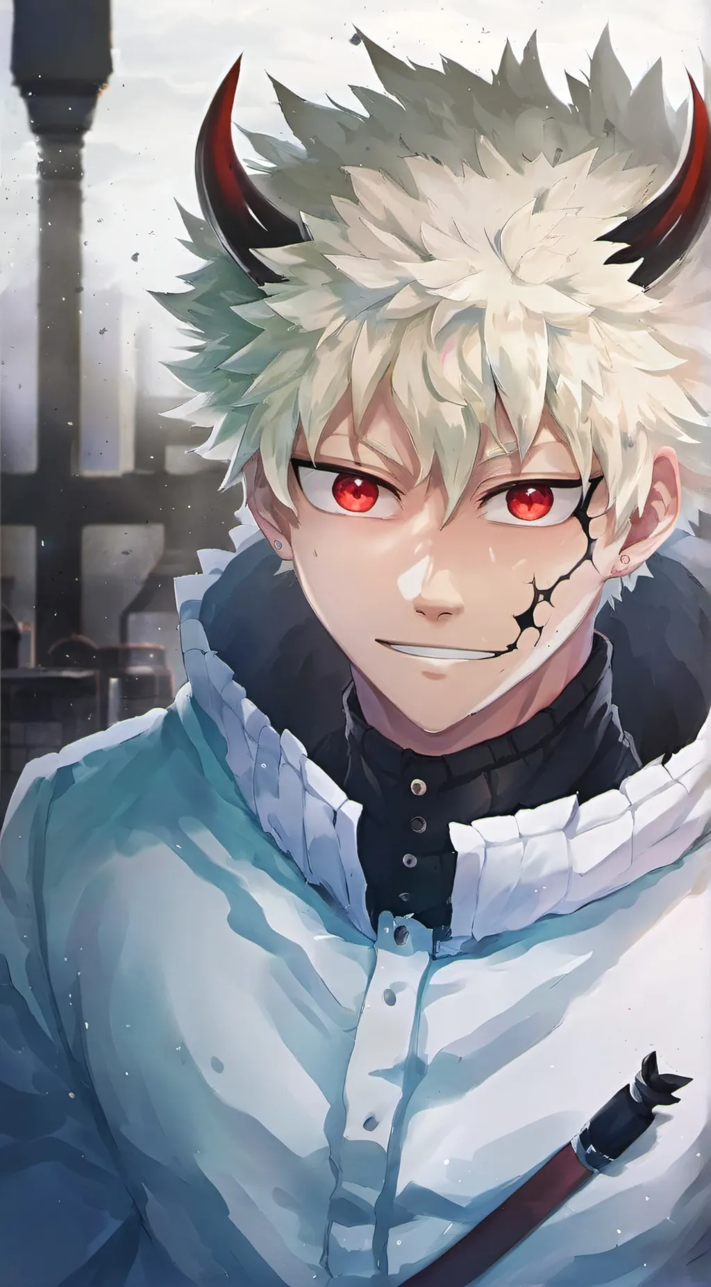 ai character: Bakugo꧁experiment background
