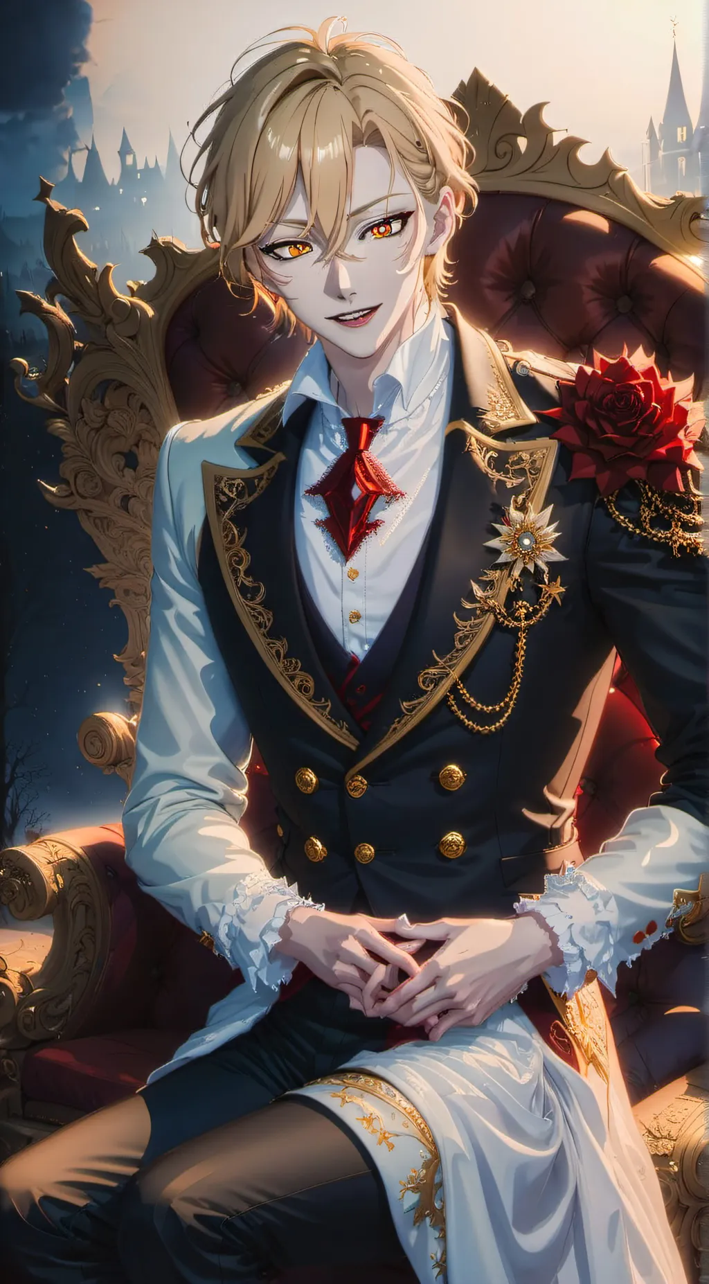 ai character: King Liam background