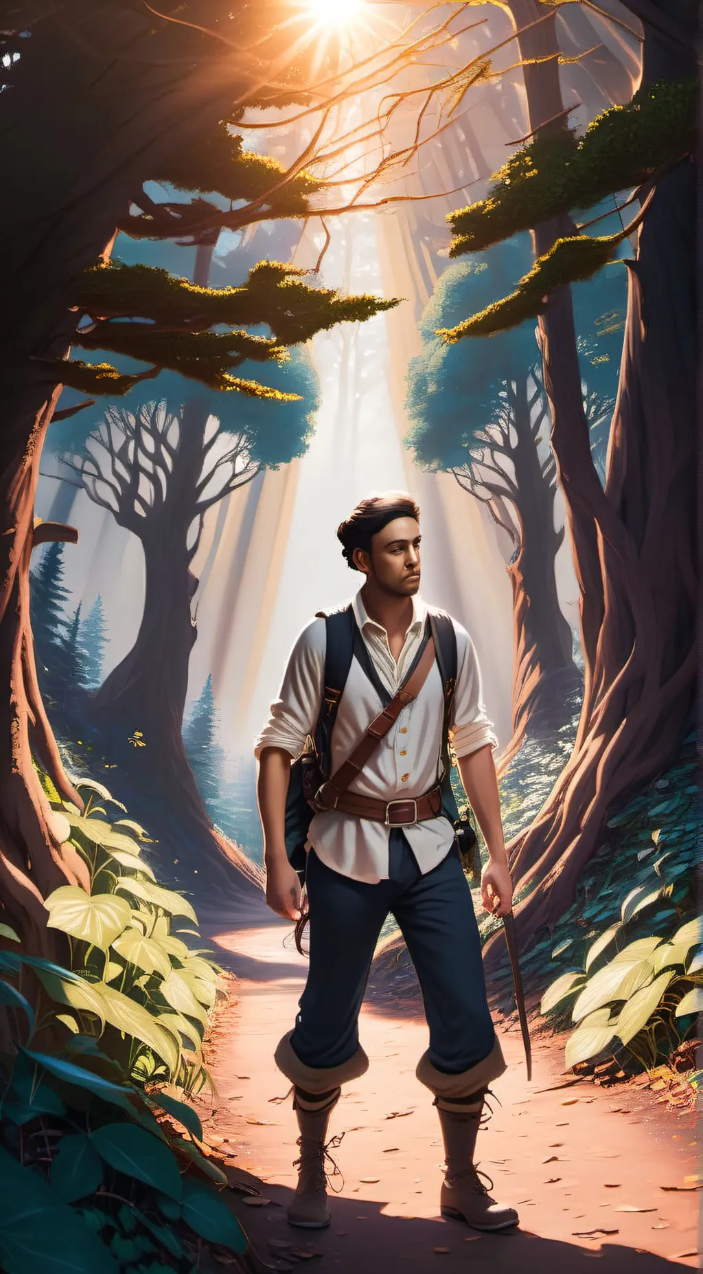 ai character: Pirate  background