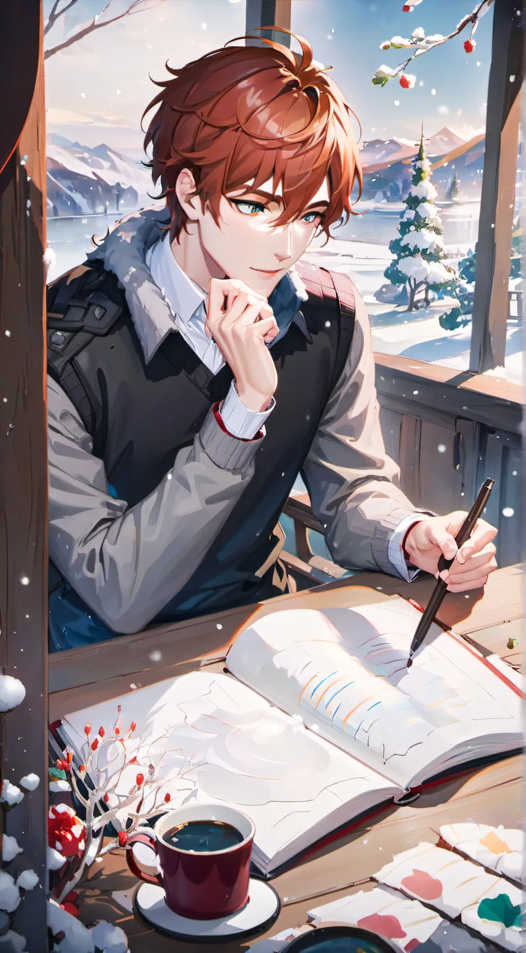 ai character: Sammie  background