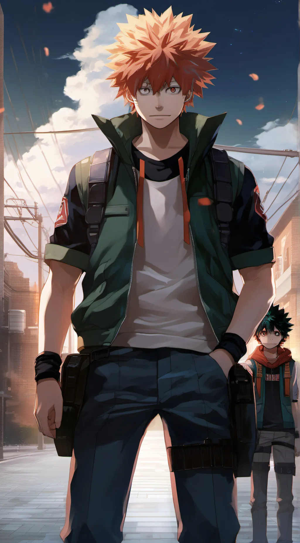 ai character: bakugou background
