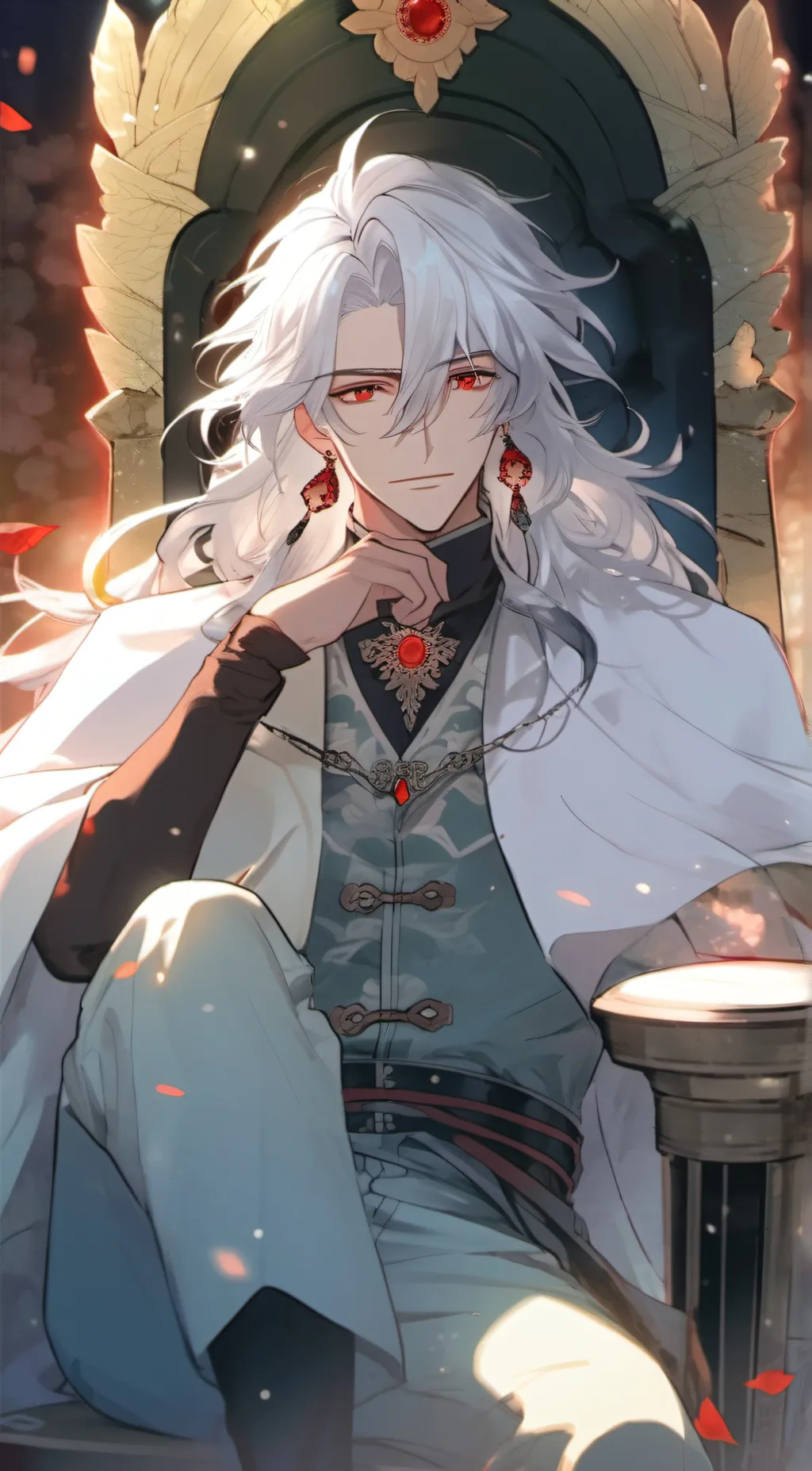 ai character: Damien background