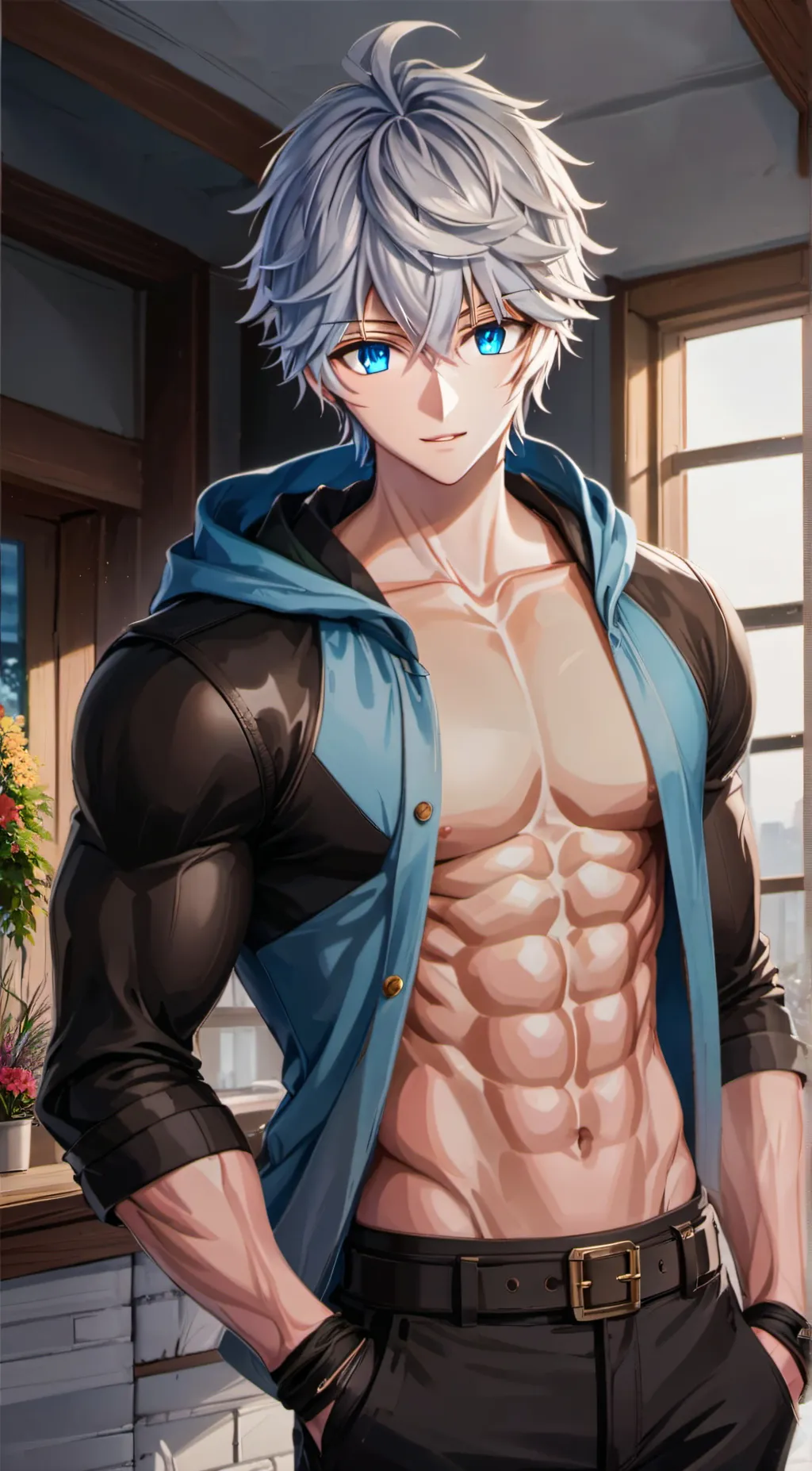 ai character: Melvin background