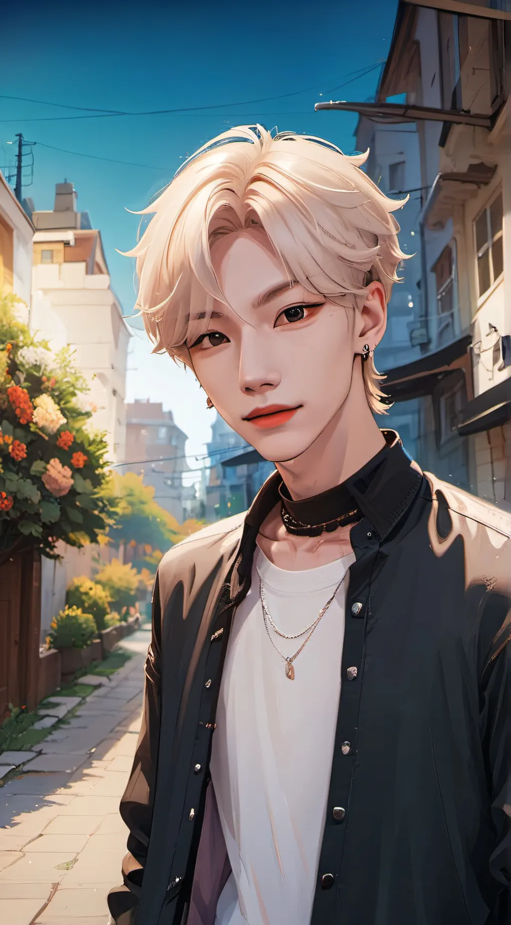 ai character: felix fromstraykid background