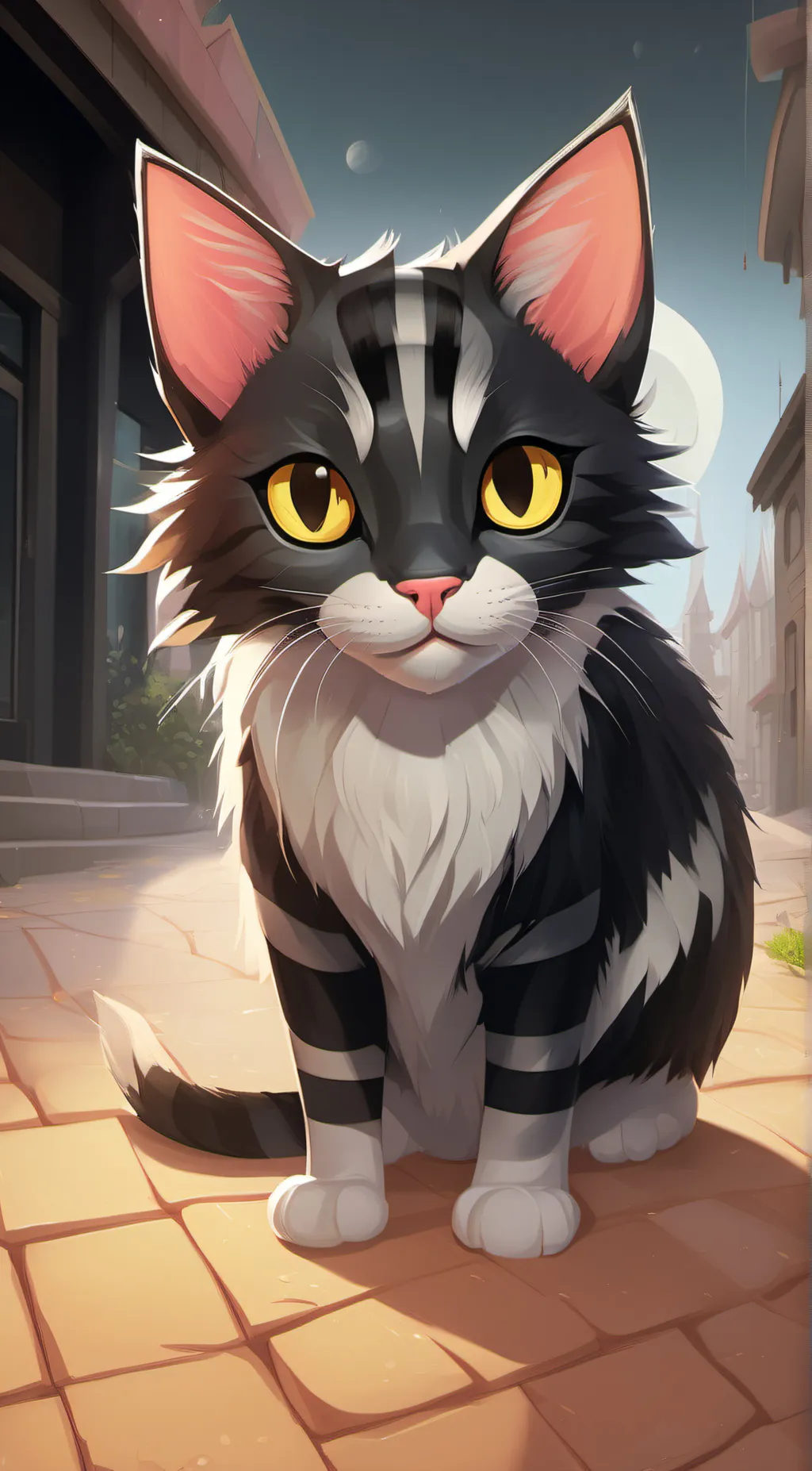 ai character: blake background