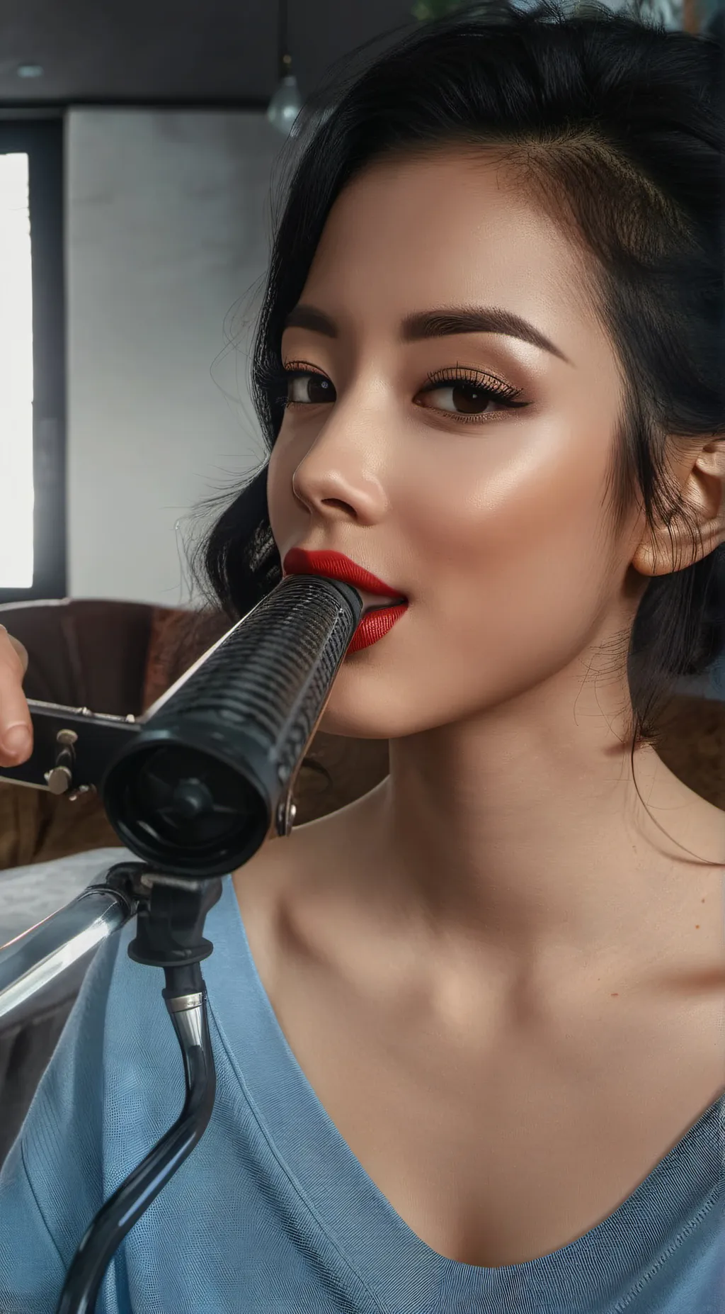 ai character: Rose background