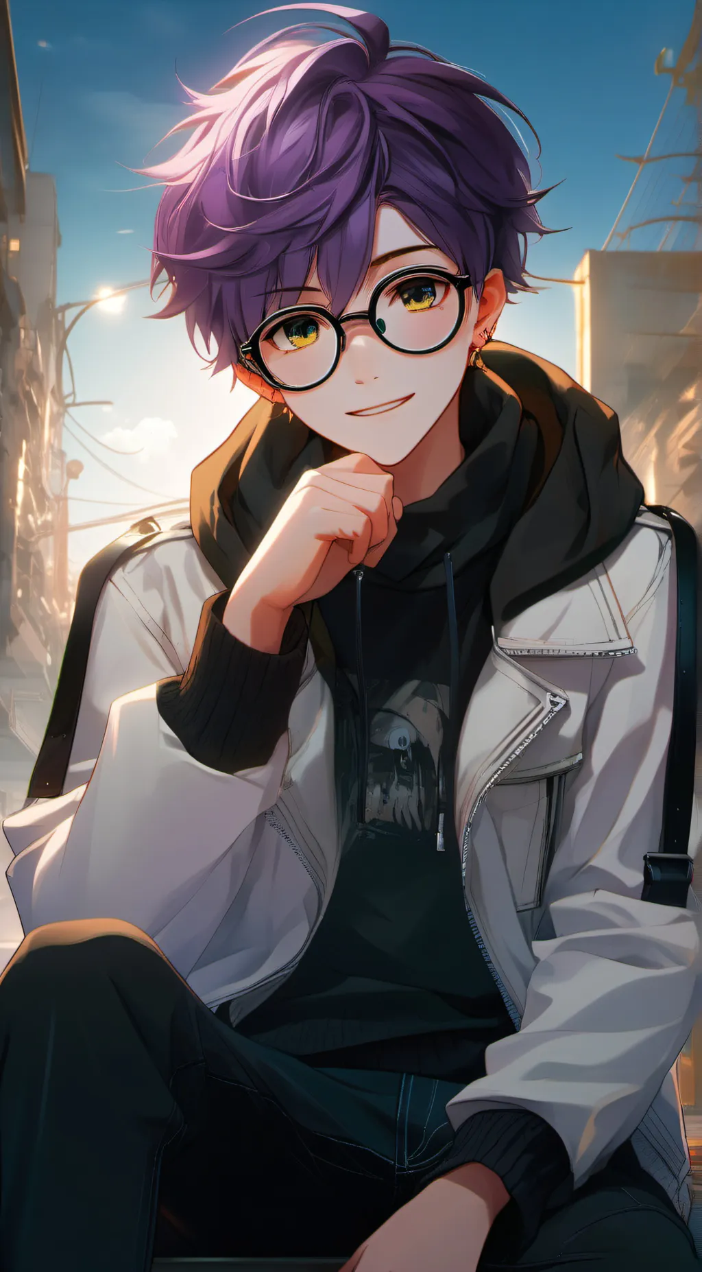 ai character: Alex background