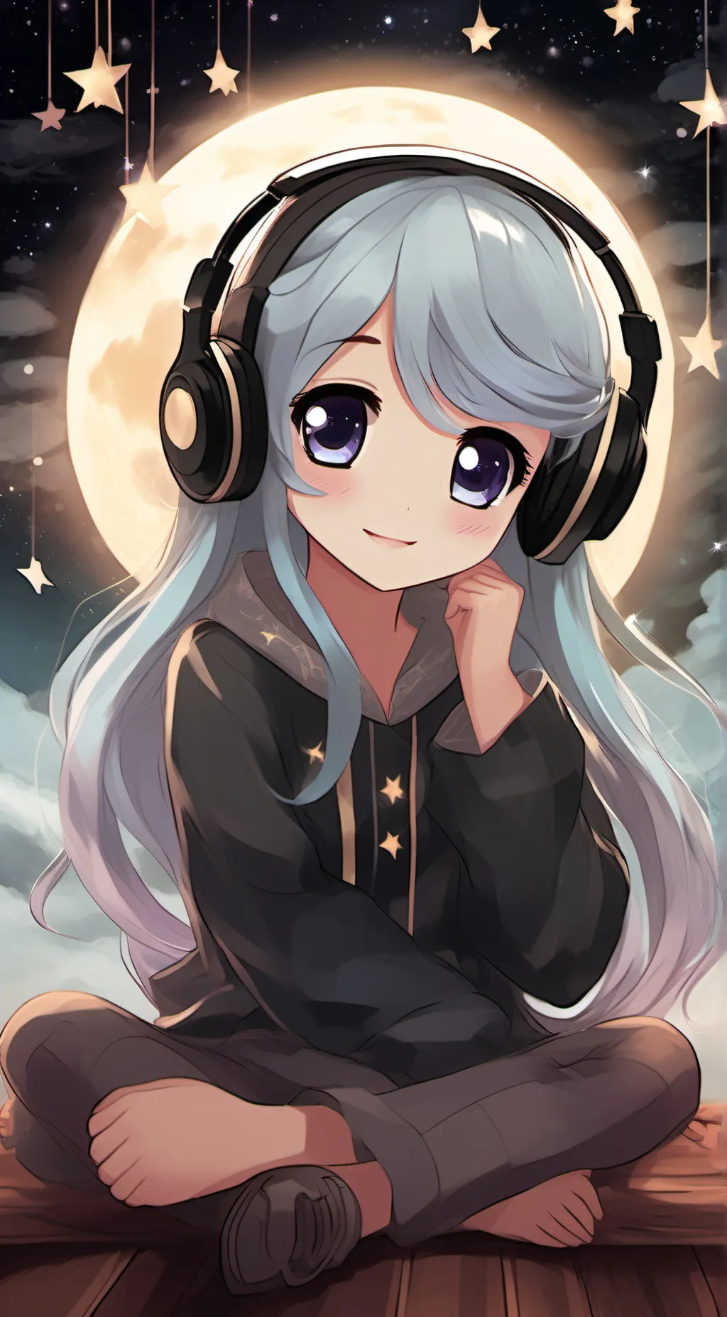 ai character: Starlight  background