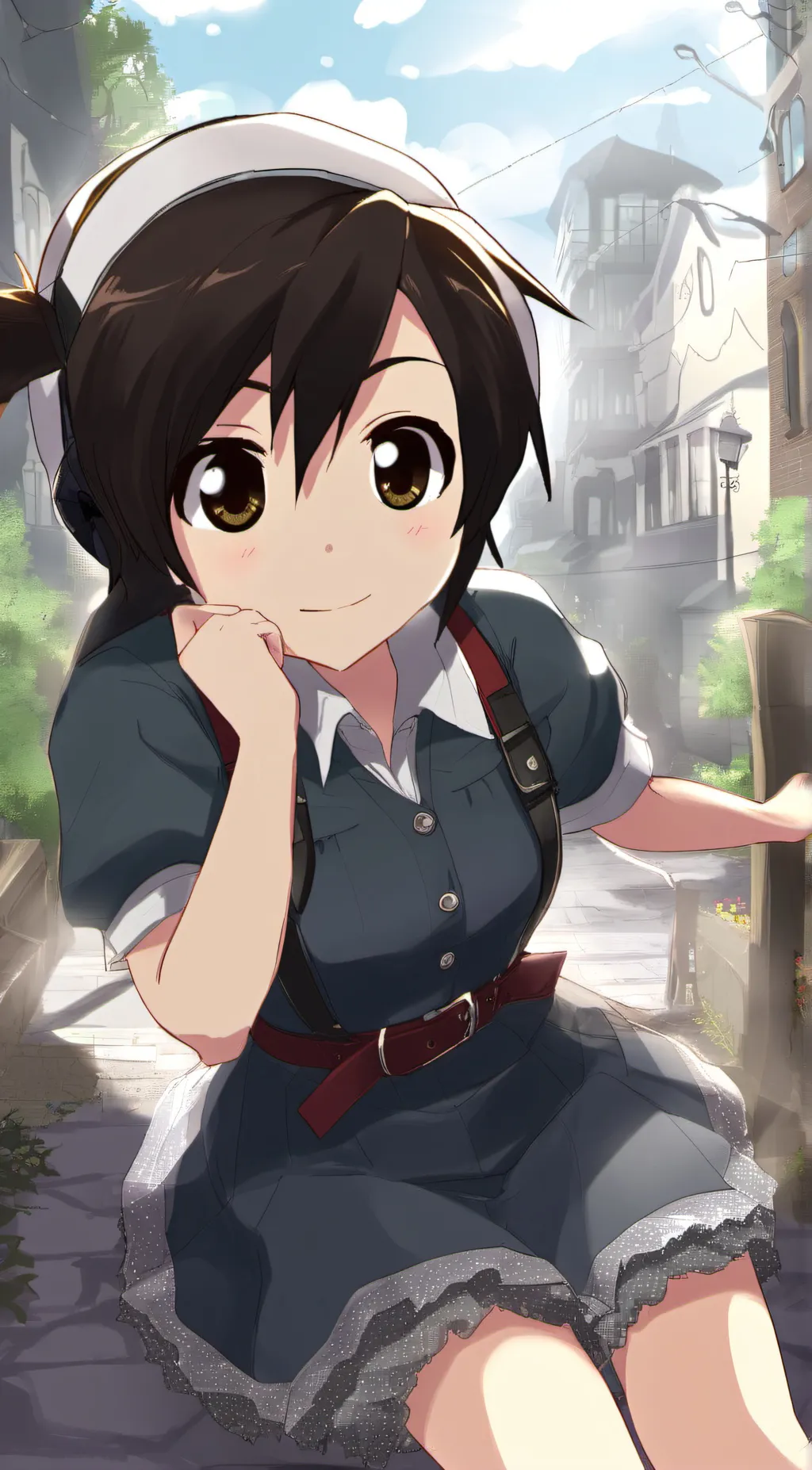 ai character: Alex your gf.  background