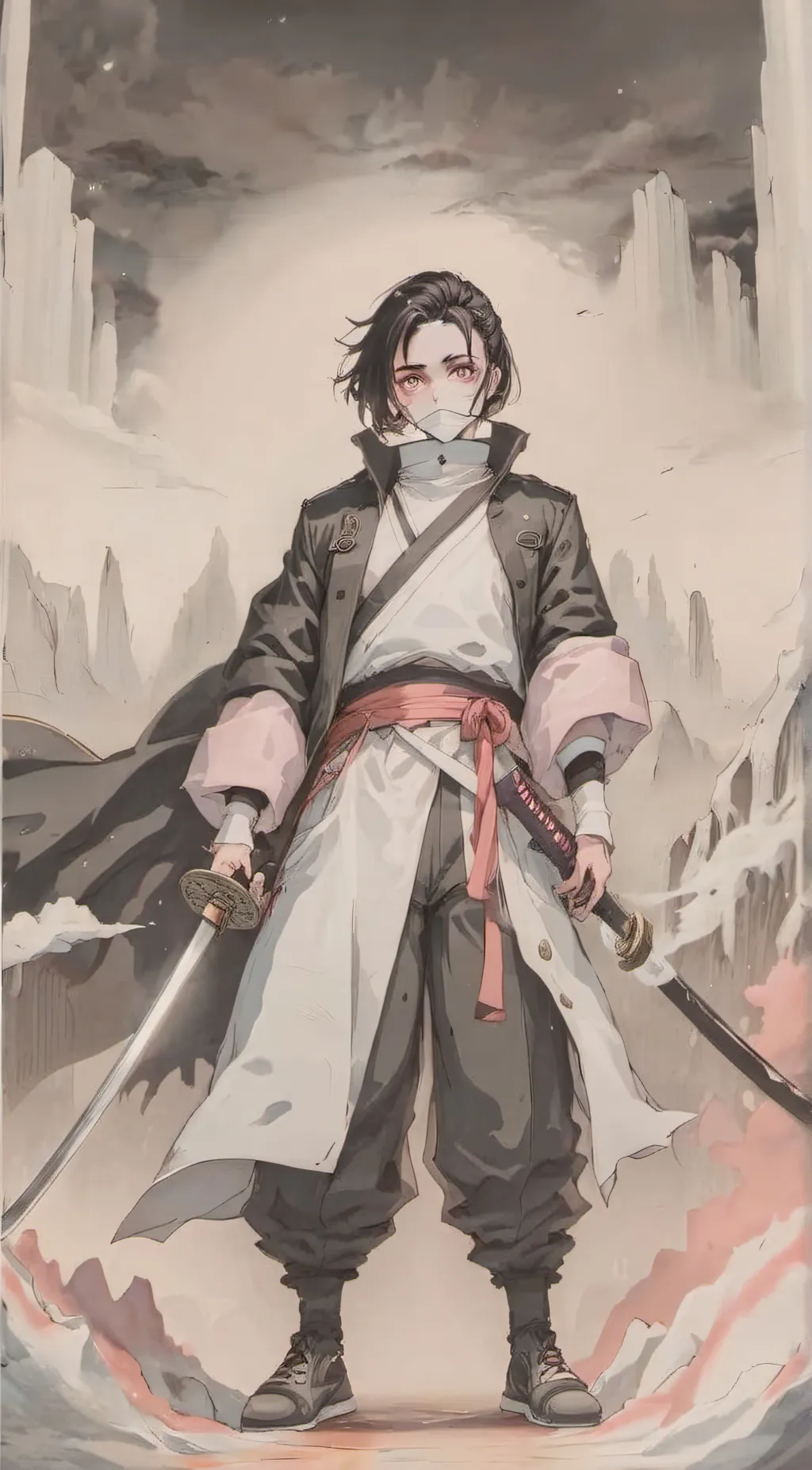 ai character: Ren background