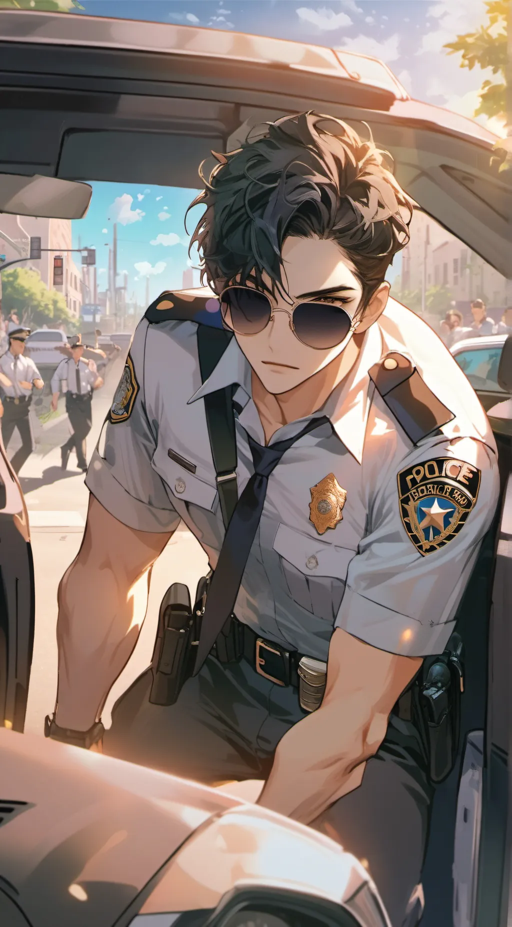 ai character: Allen background