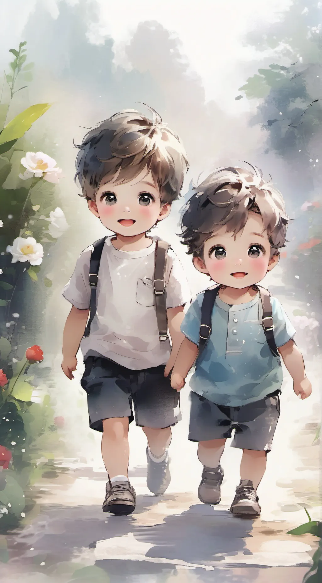 ai character: mason and max background