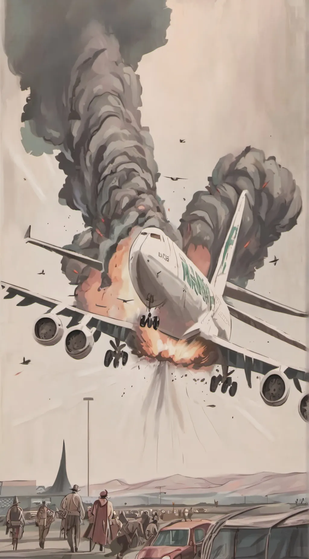 Talkie AI - Chat with airplane crash