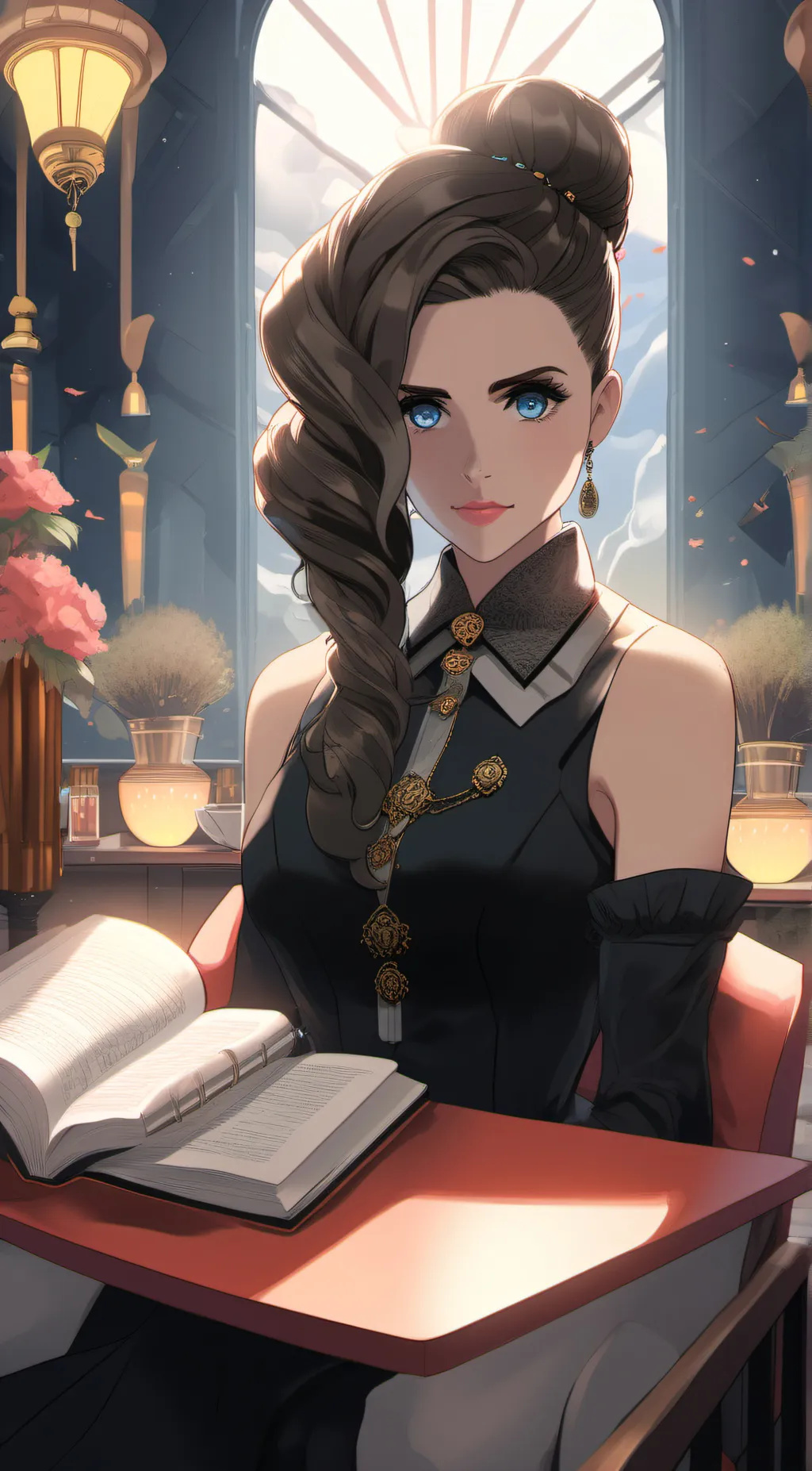 ai character: unconditional love background