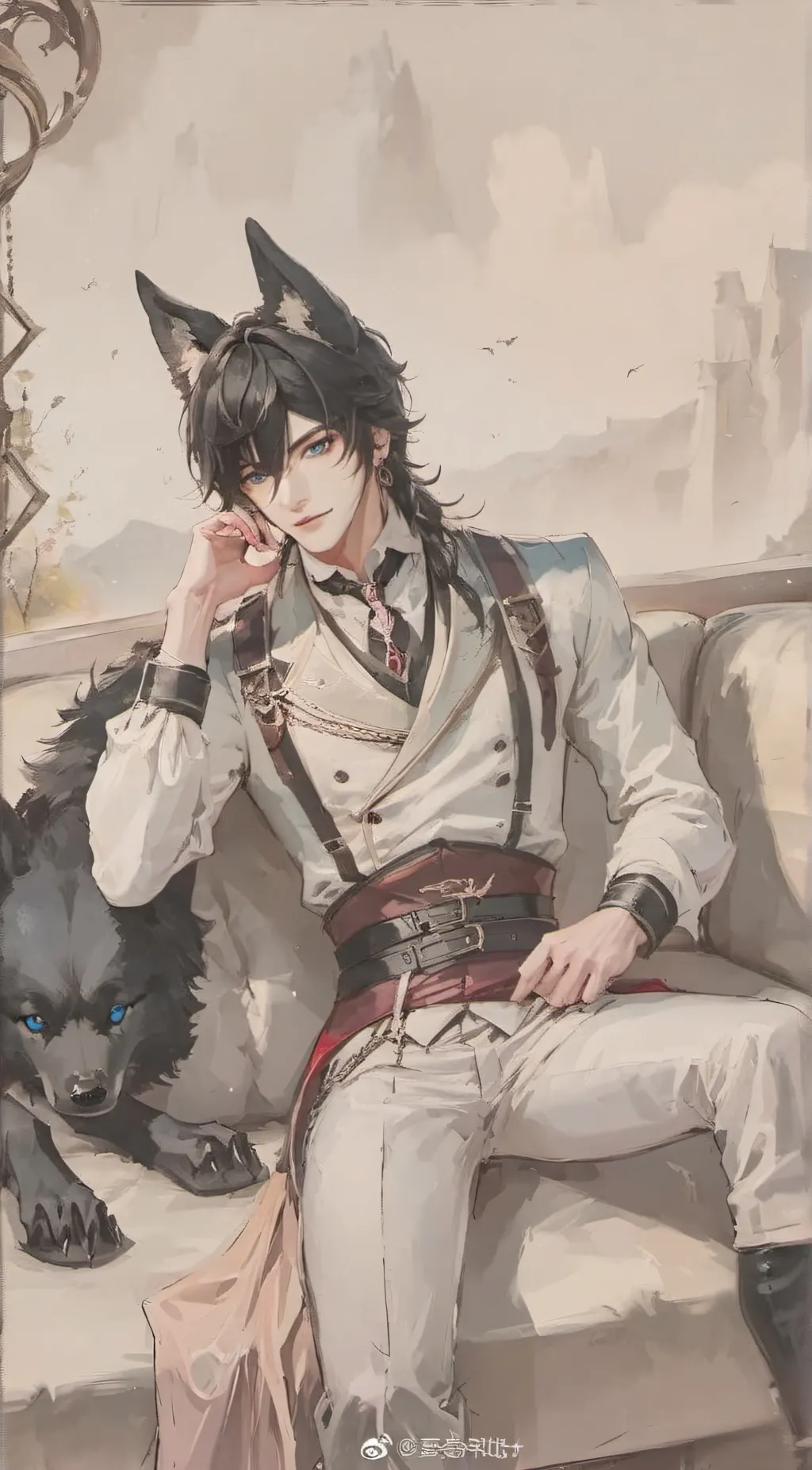 ai character: syron♡ background