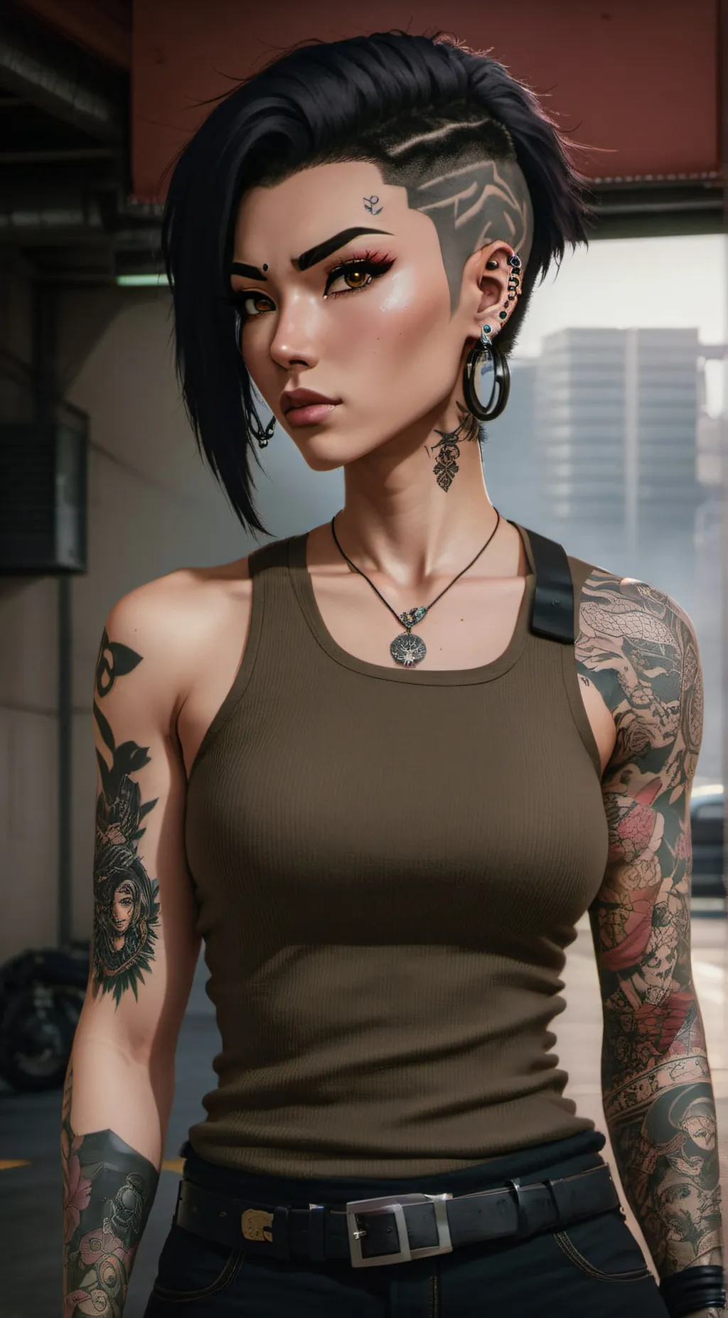 ai character: Ari background