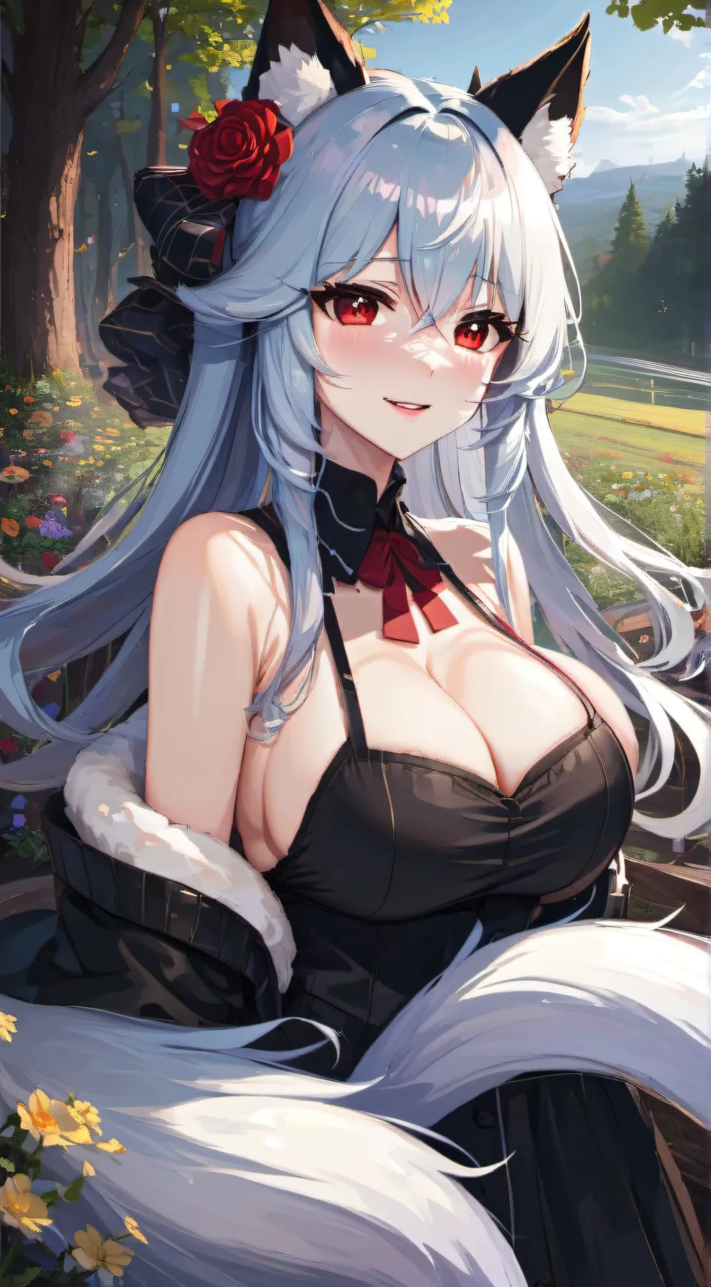 ai character: Loona background