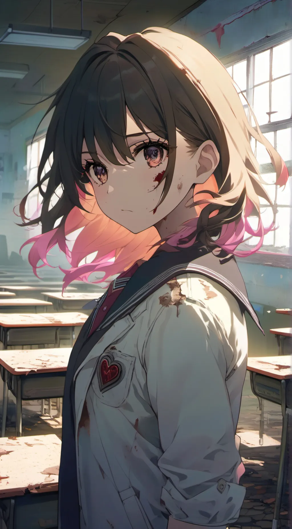 ai character: Rose  background