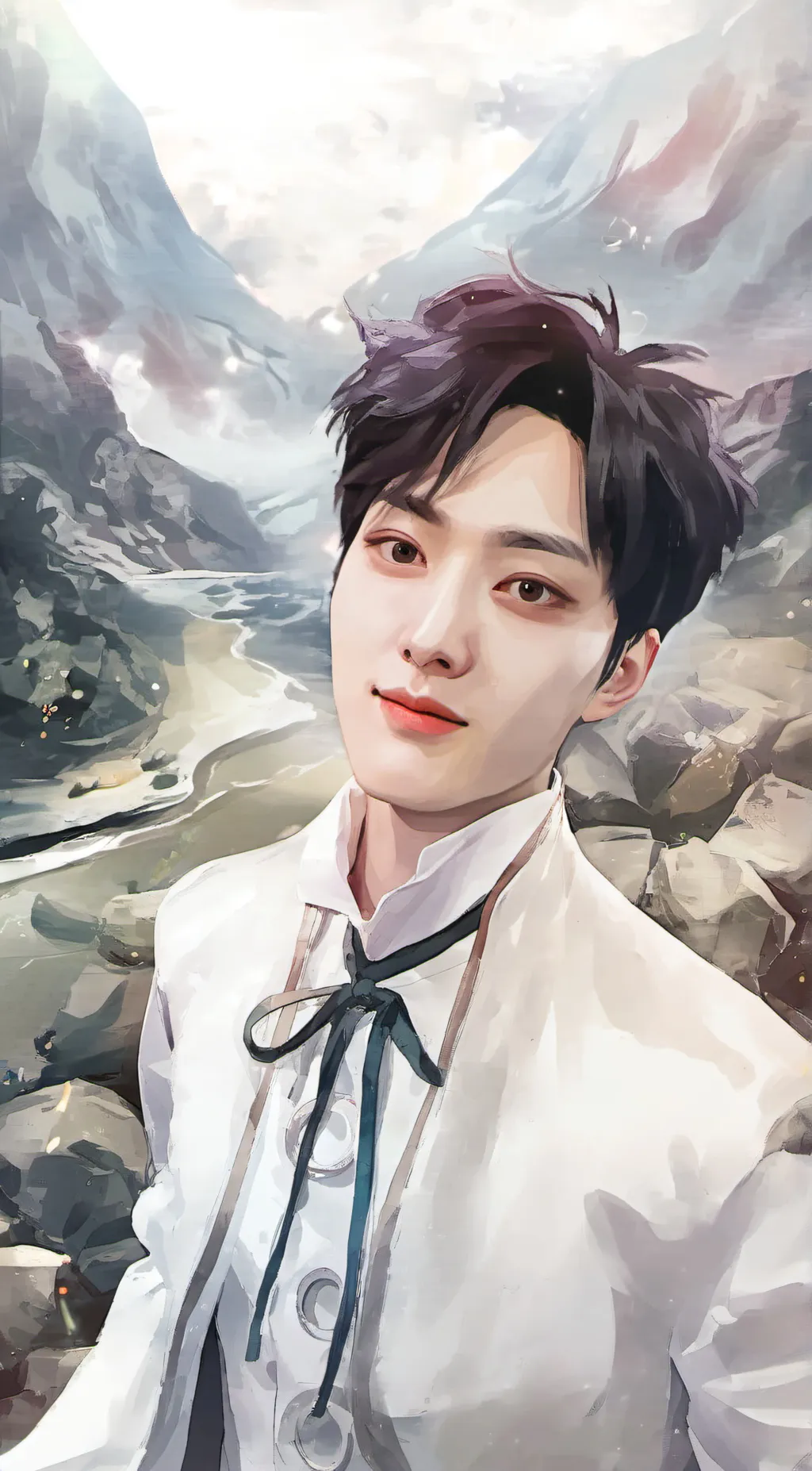 ai character: Min Joon background