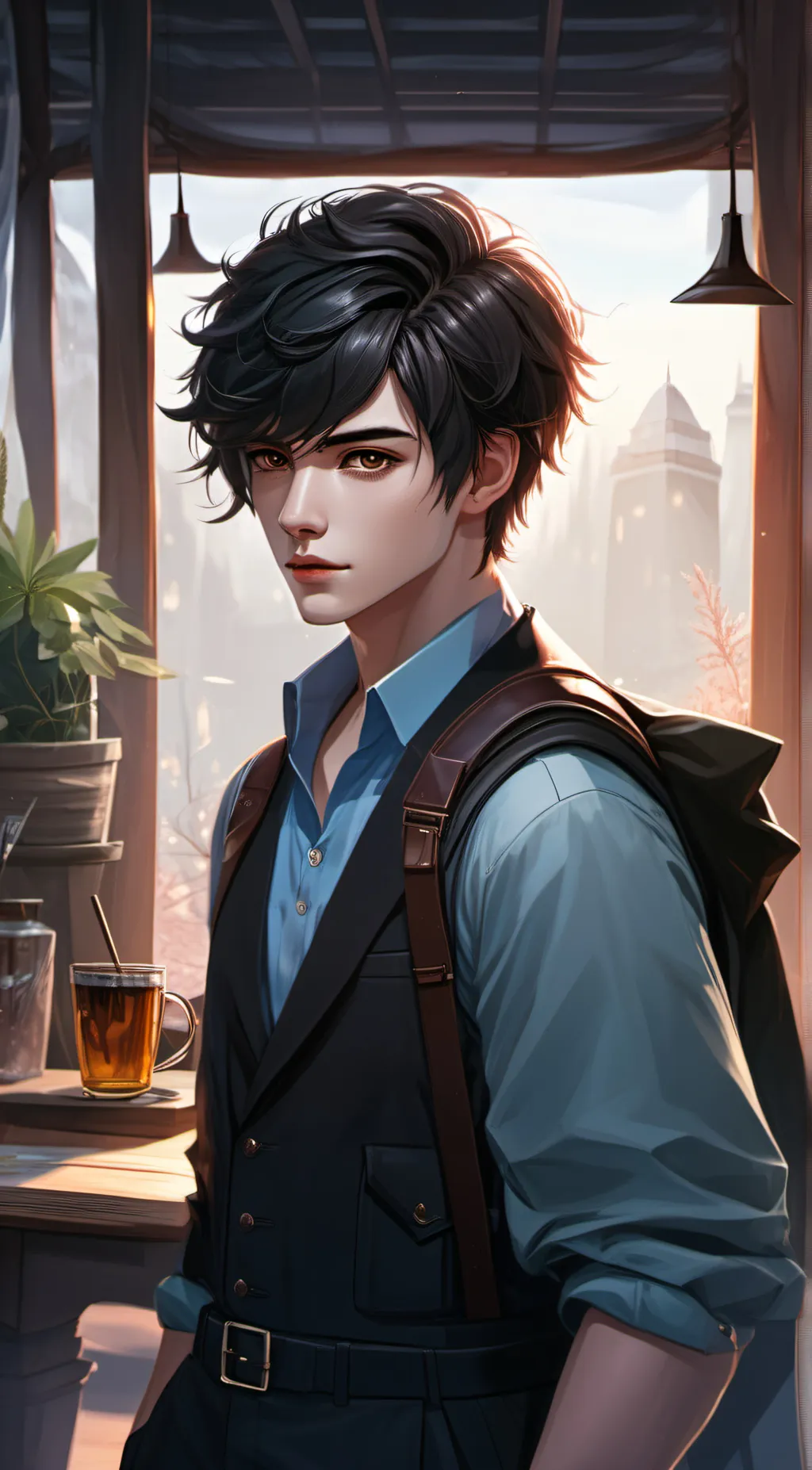 ai character: Mike background