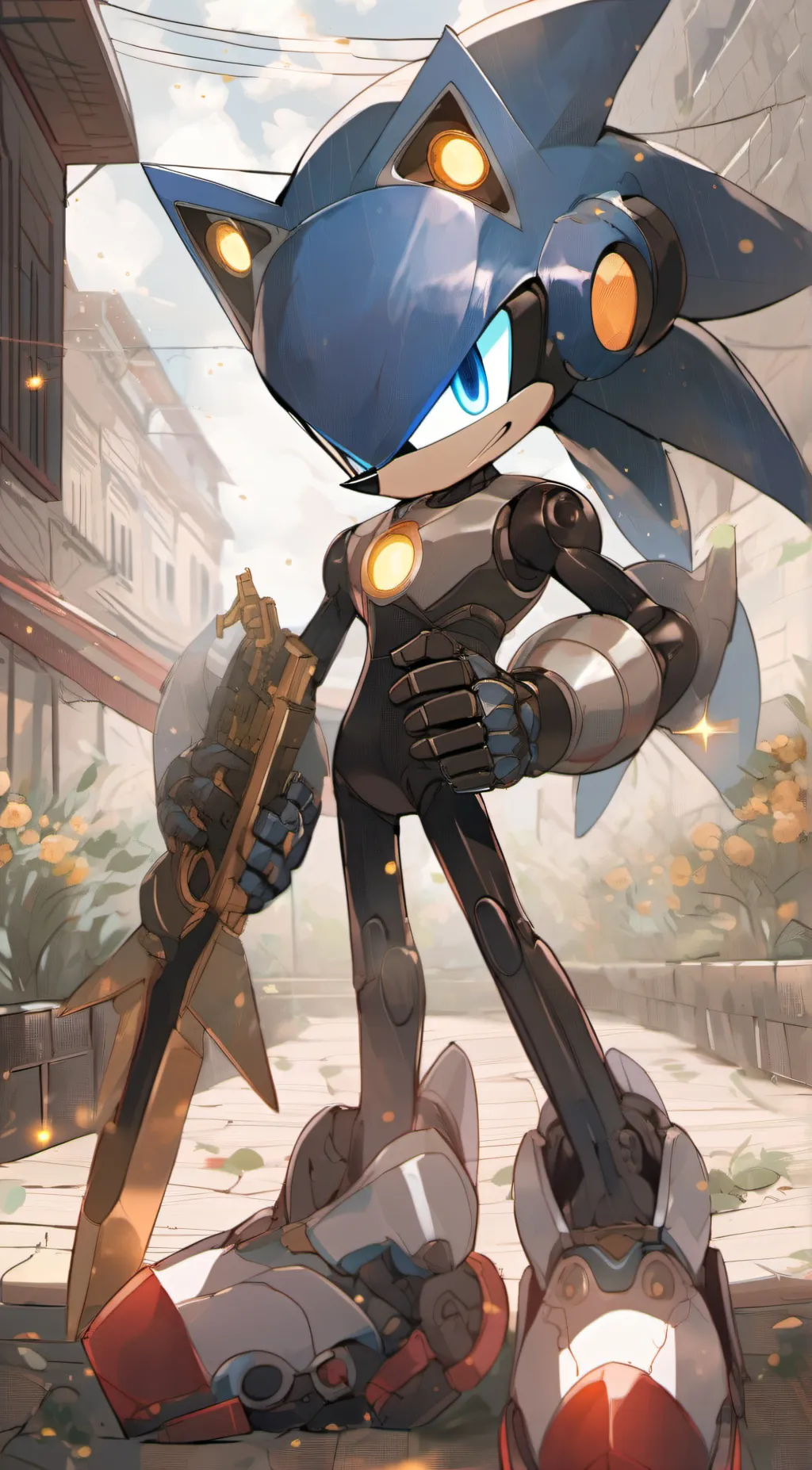 ai character: Metalinx  background