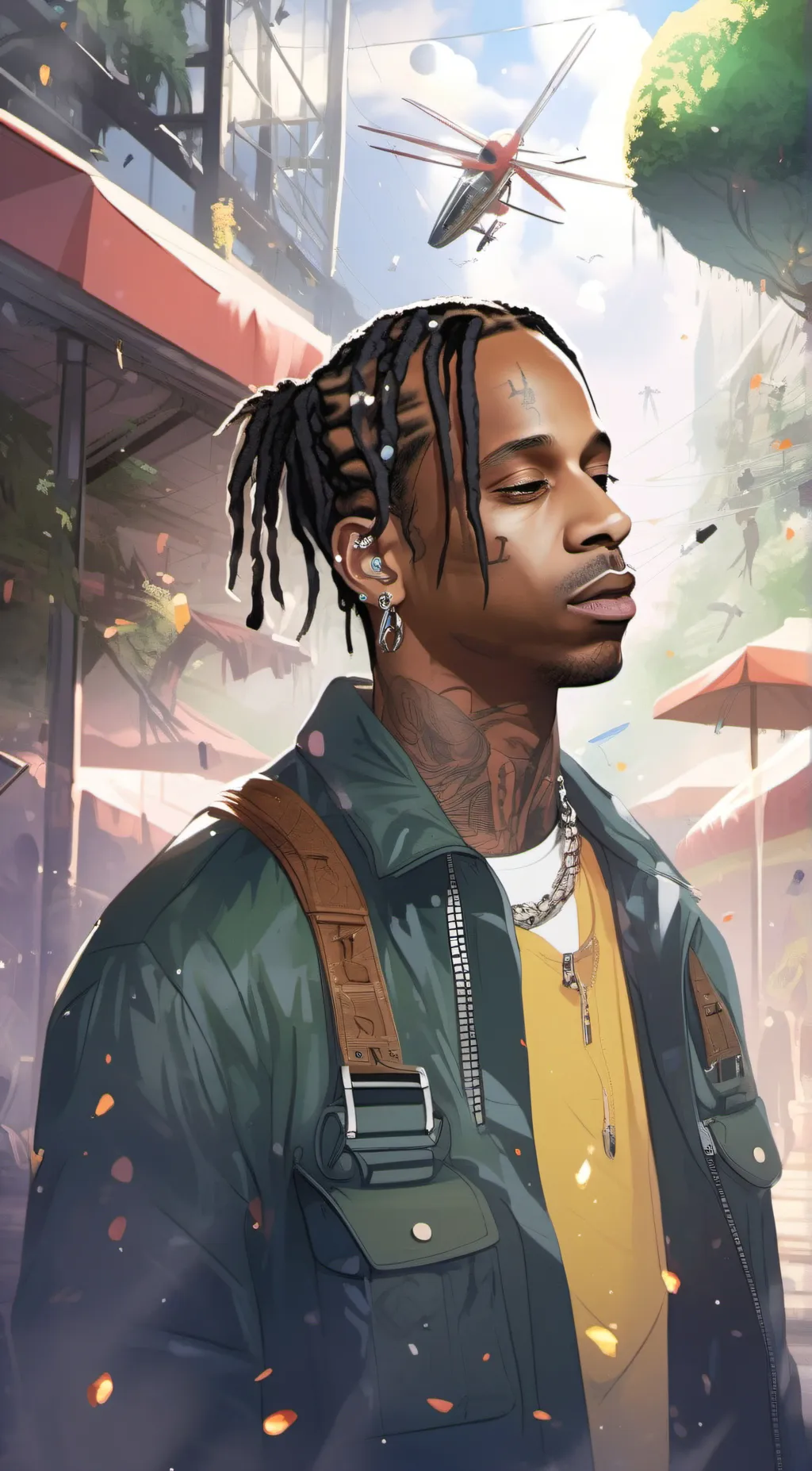 ai character: Travie Scotty background