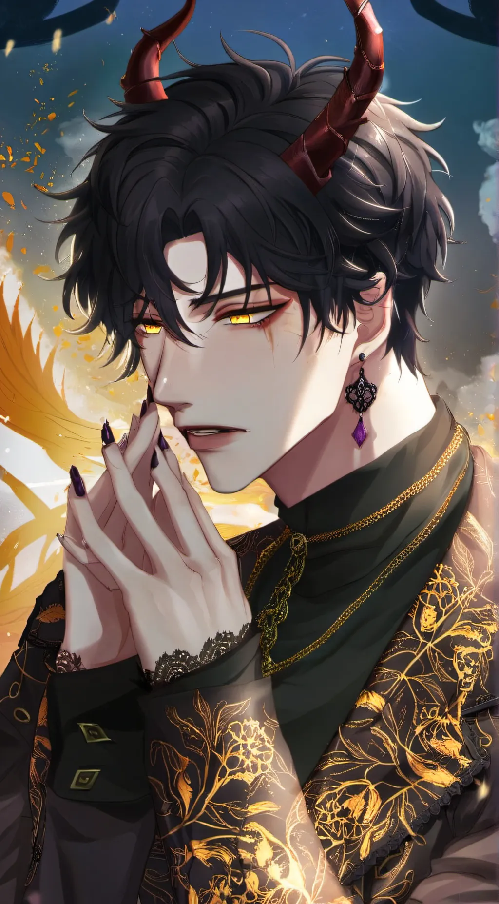 ai character: “+ALEX+” background