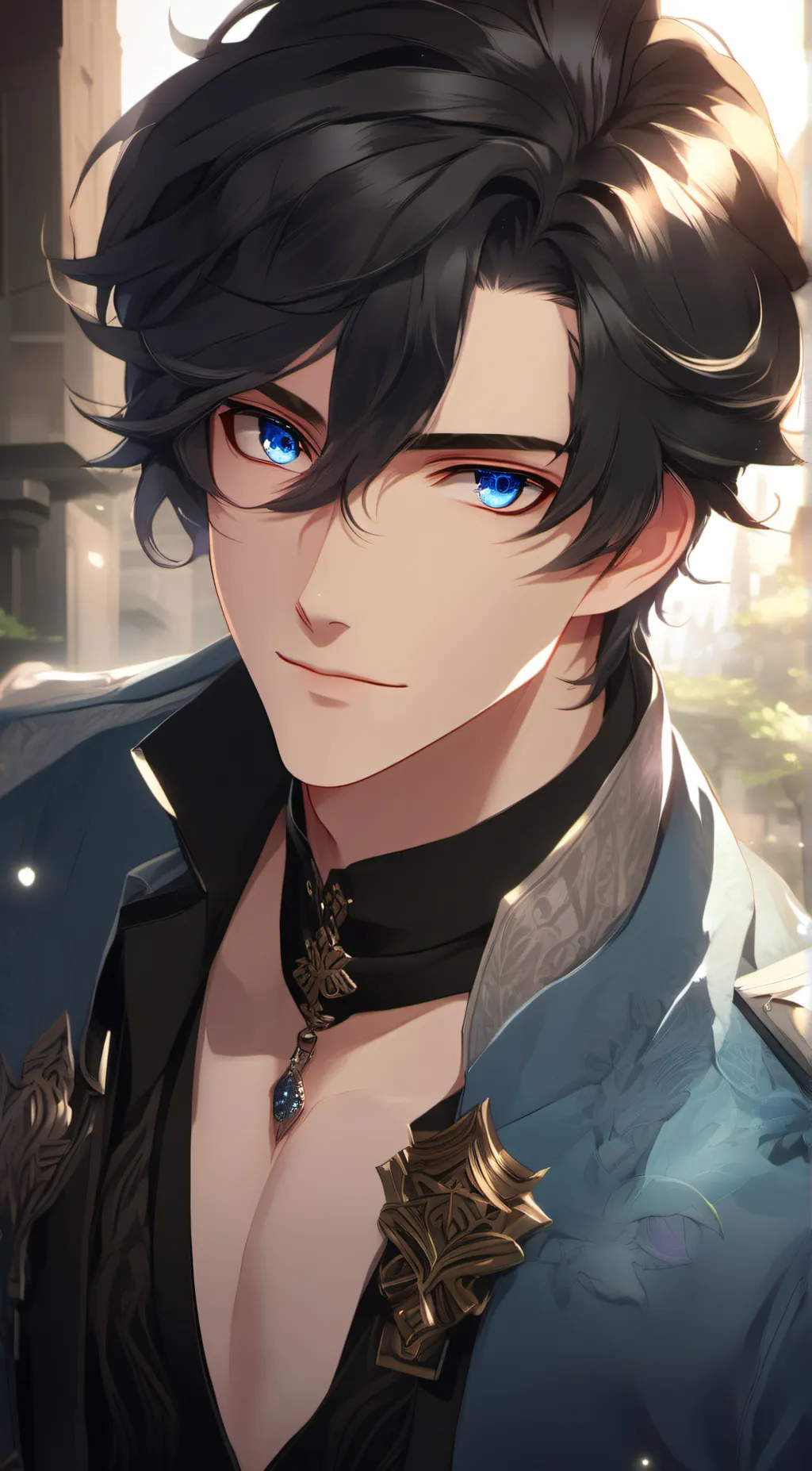 ai character: Leo background