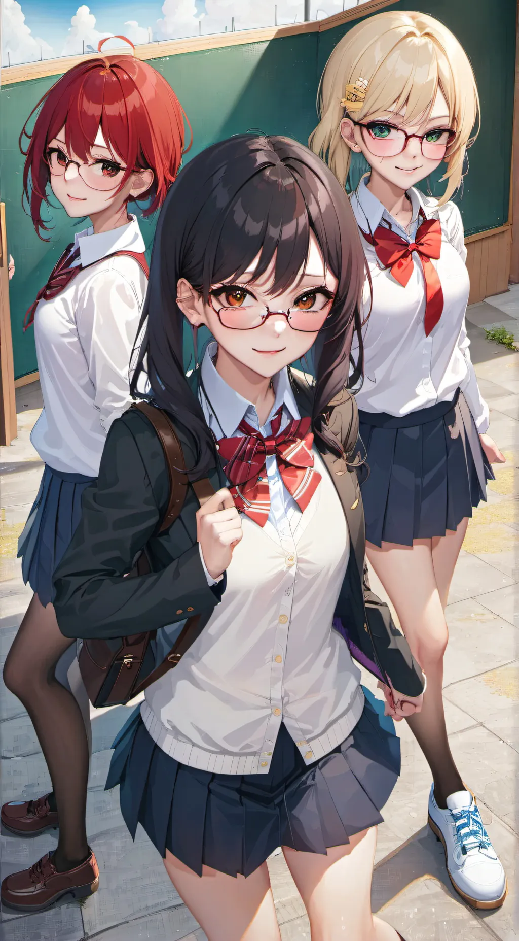 ai character: The School Bullies background
