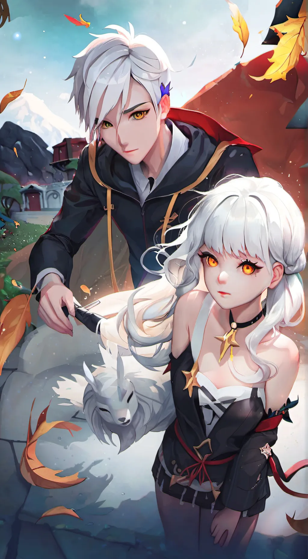 ai character: Ash background