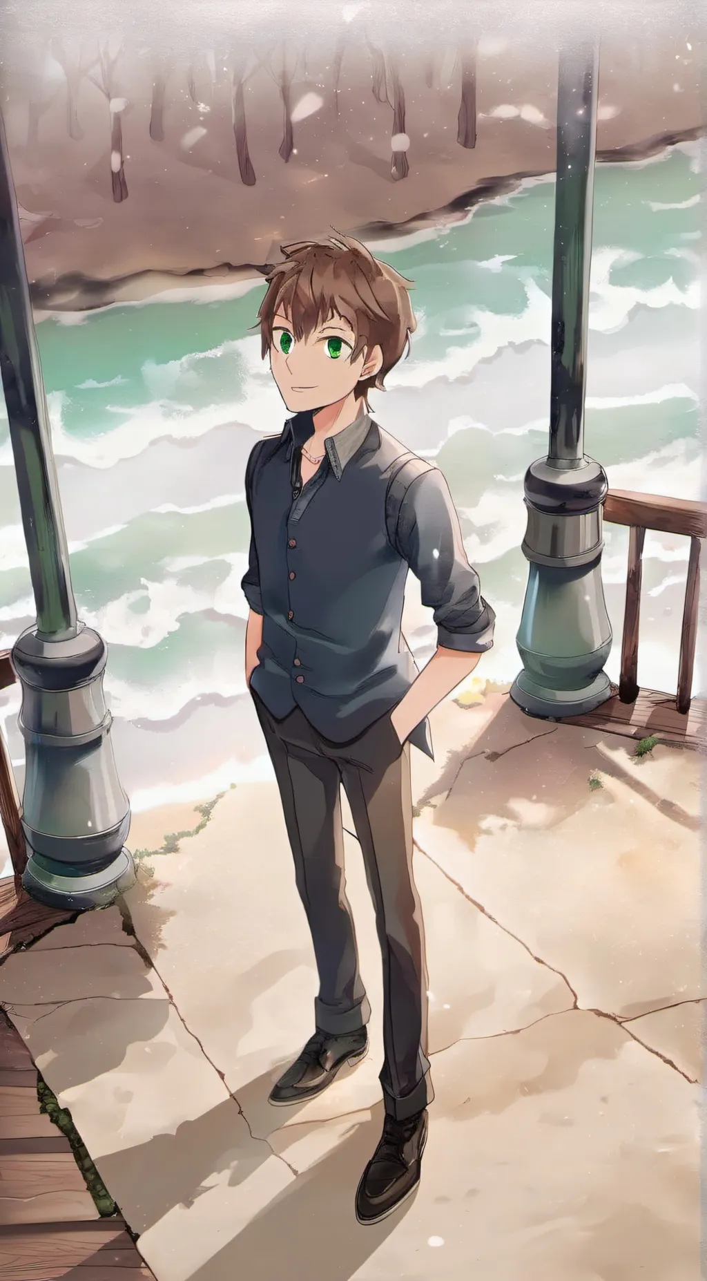 ai character: nadeem background