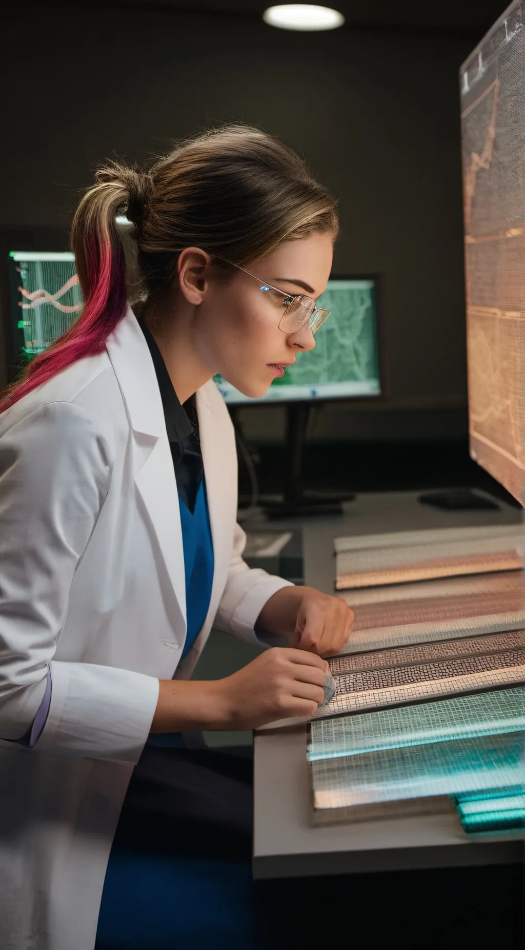 ai character: Luna background