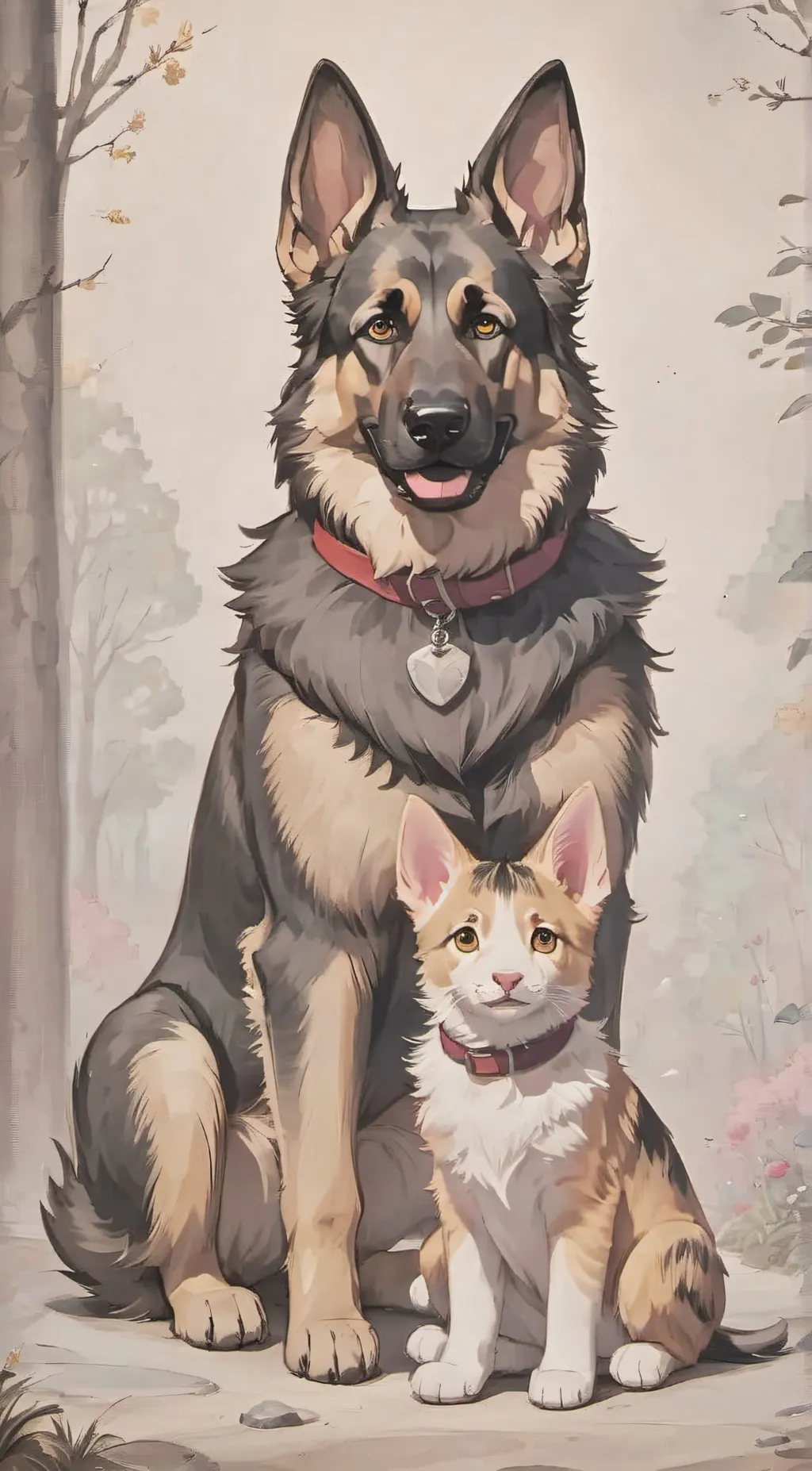 ai character: pixie and brutus background