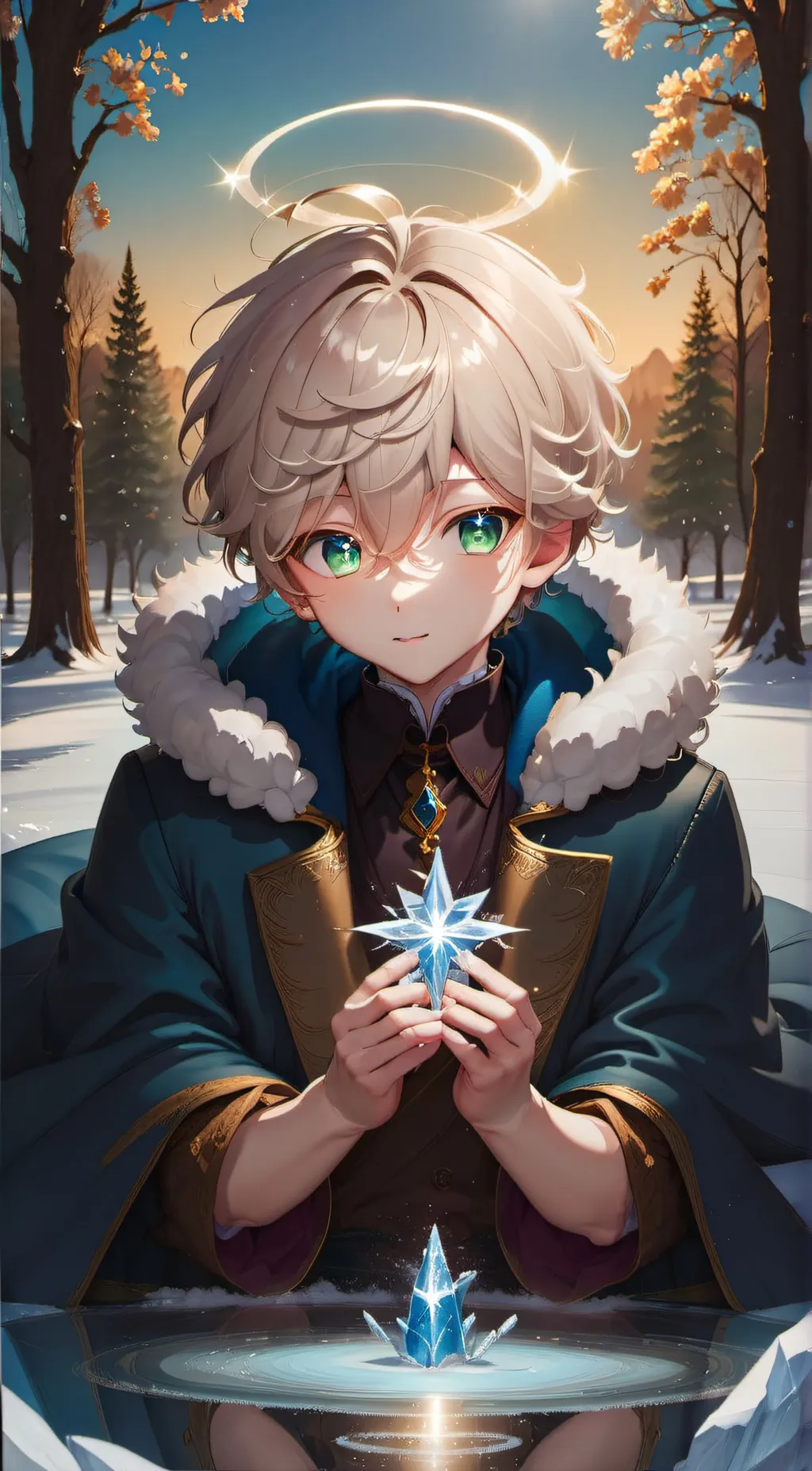 ai character: sunny  background