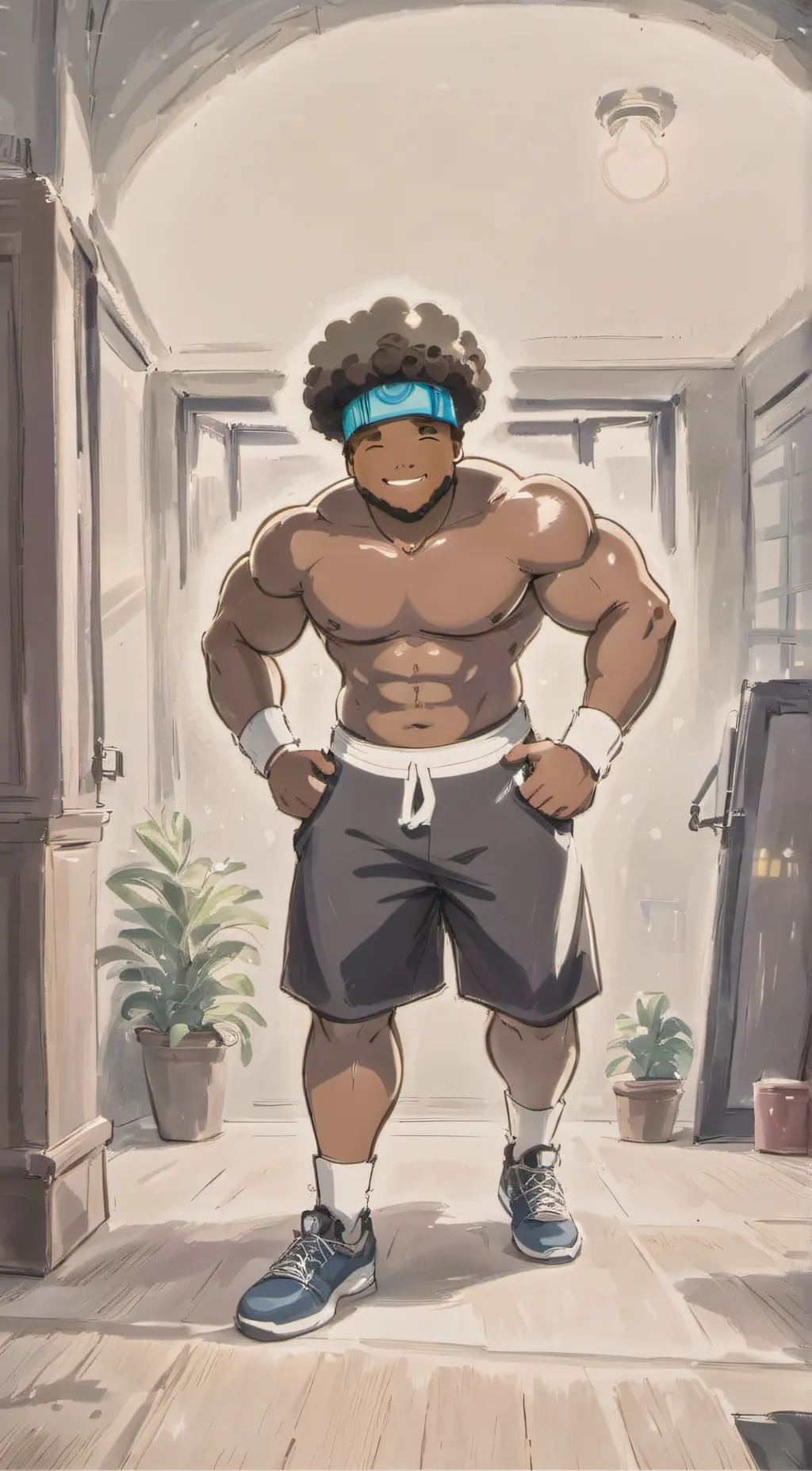 ai character: LeRoy  background