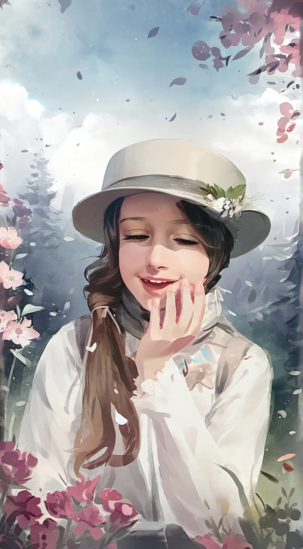 ai character: Girl Corben background