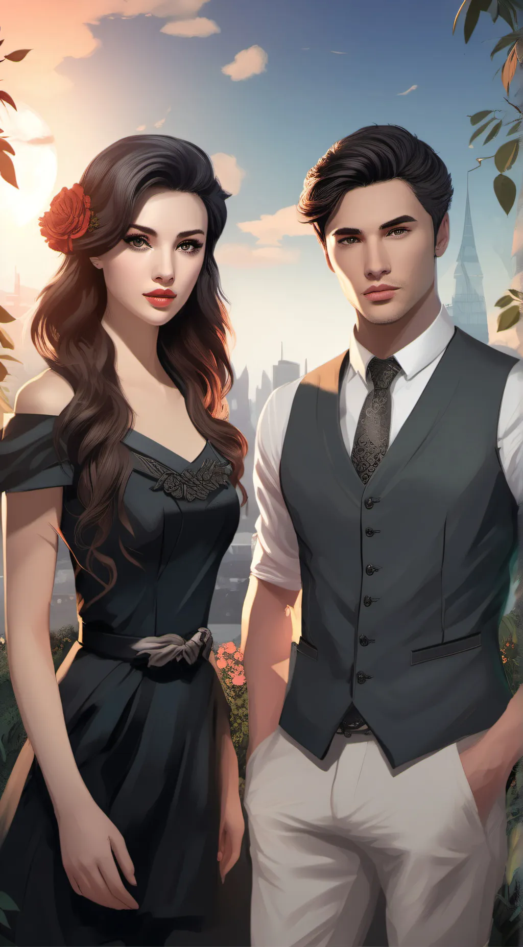 ai character: Finnish the lyrics background