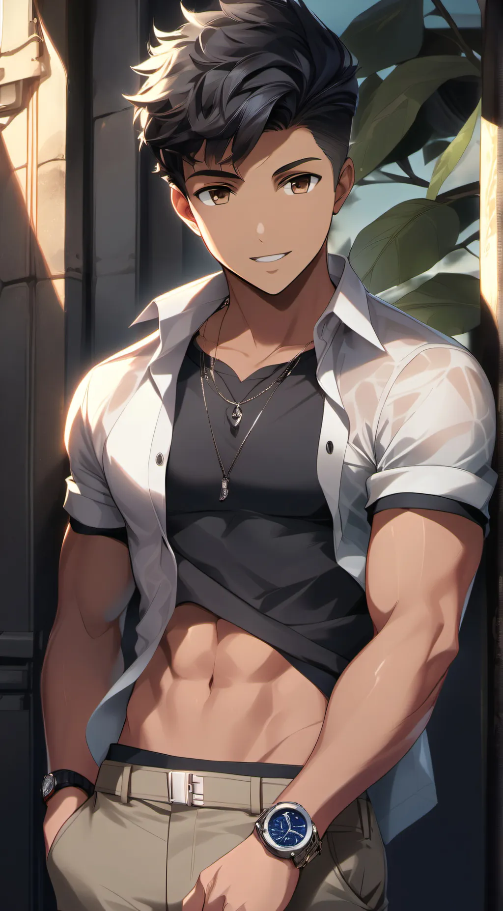 ai character: Diego background