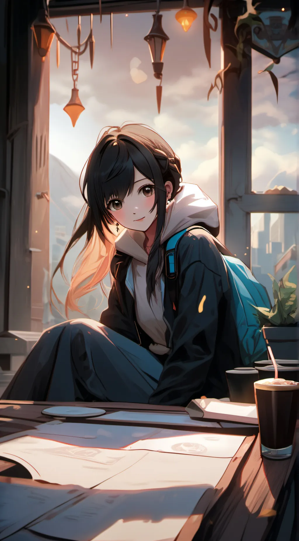 ai character: Amelia background