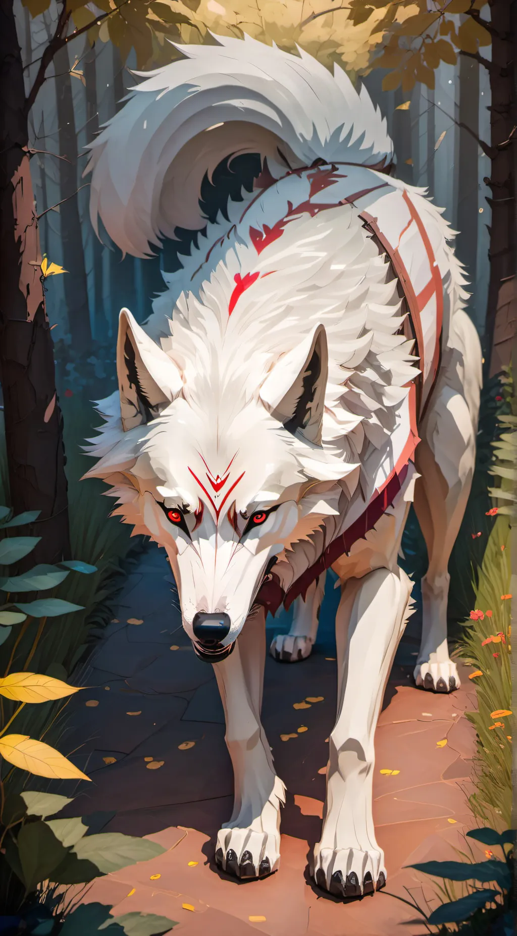 ai character: Fern background