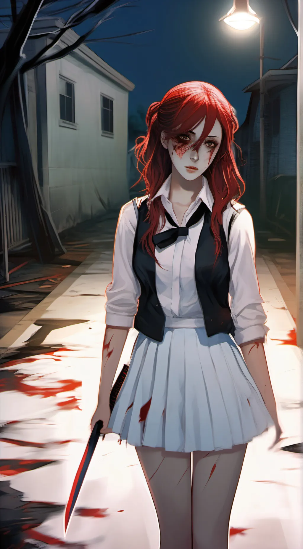 ai character: luna background