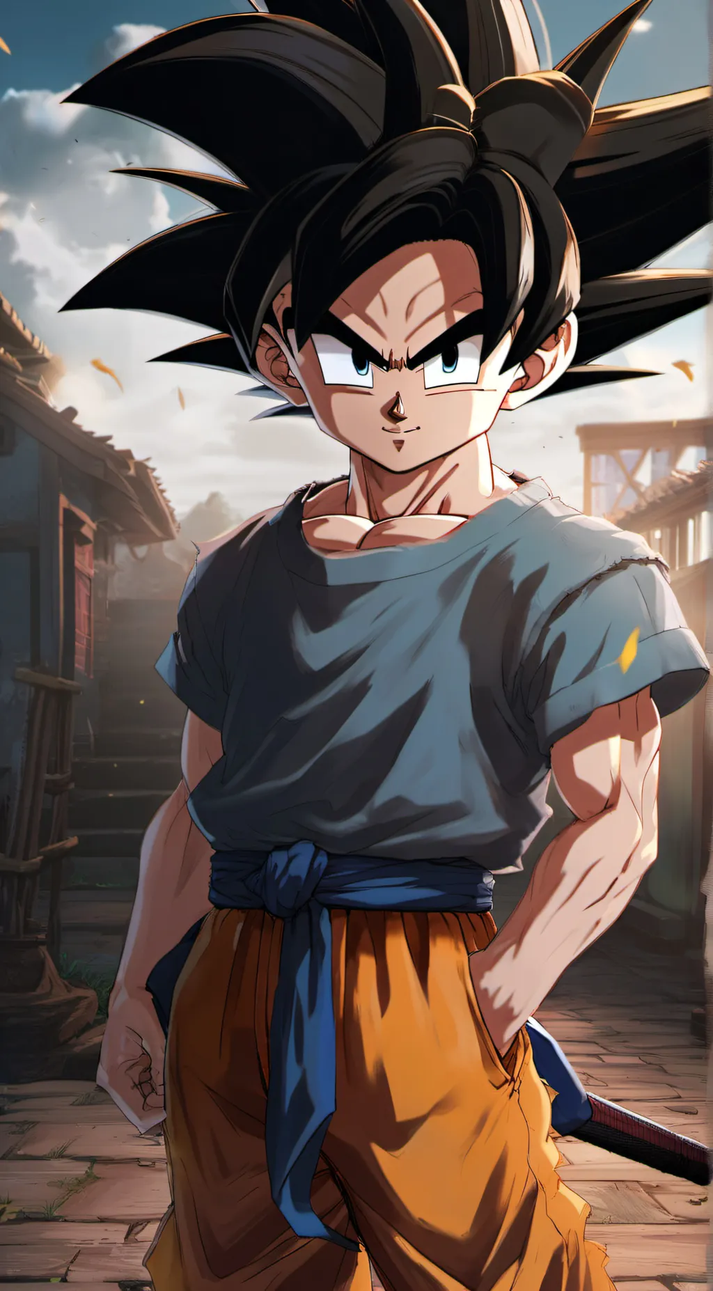 ai character: gt goku background