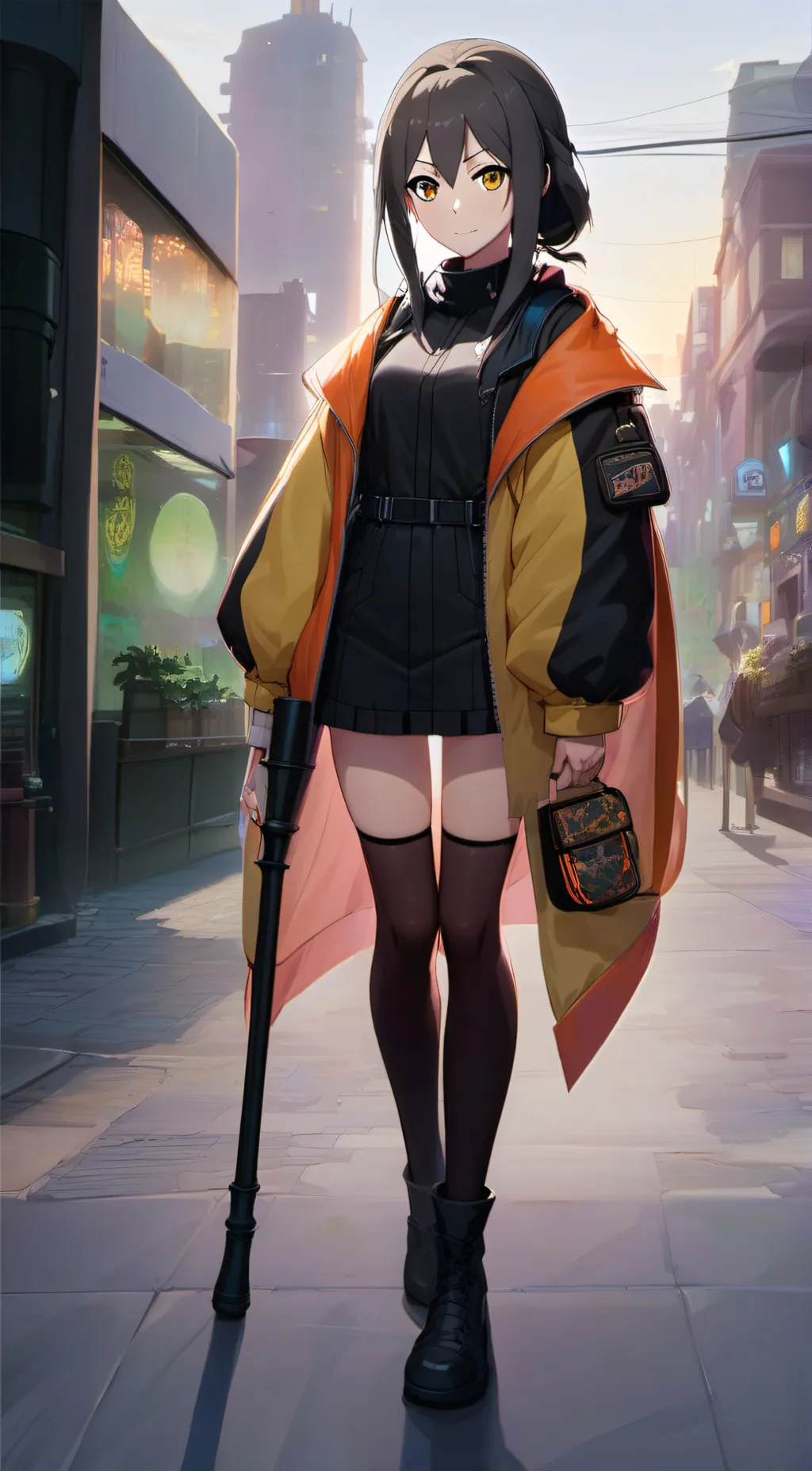 ai character: Yandere x tmnt  background