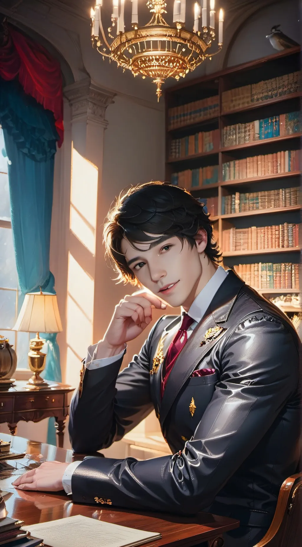 ai character: David background