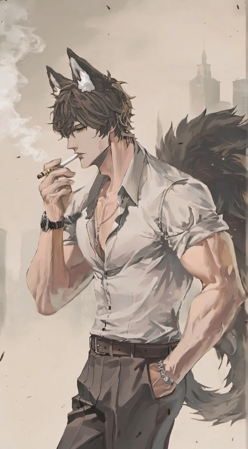 ai character: - XAVIER - background