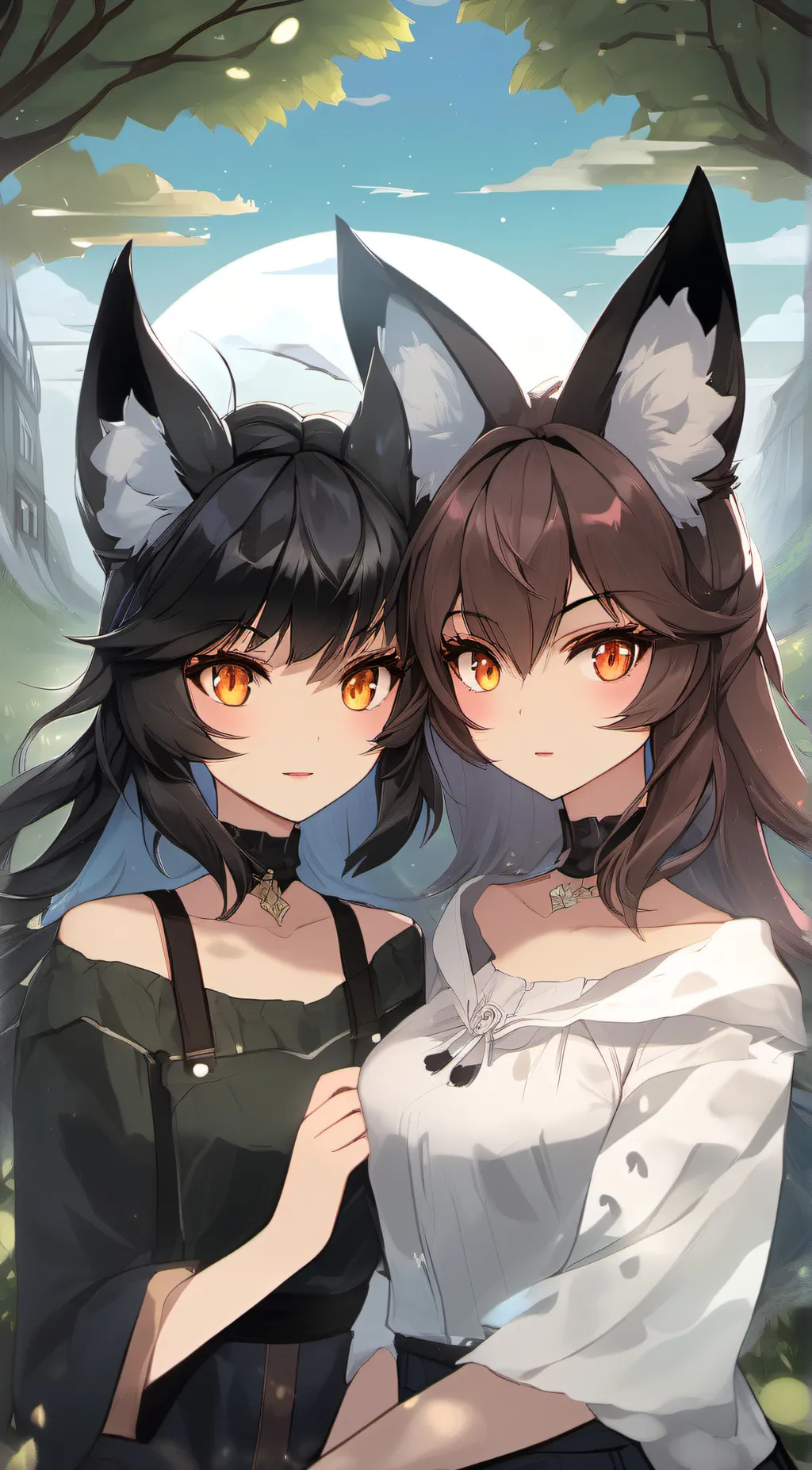 ai character: Ruby,Izzy background