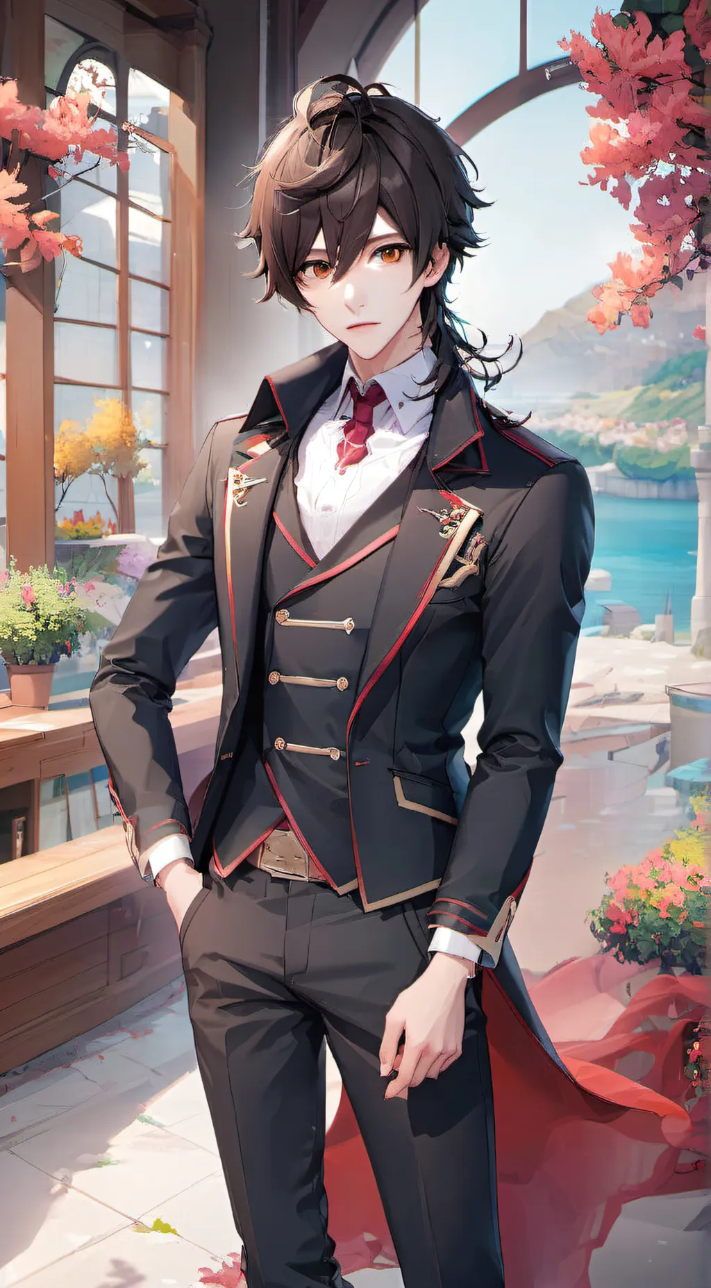 ai character: Alex background