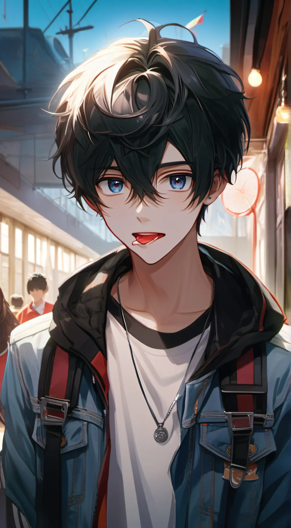 ai character: Mason background